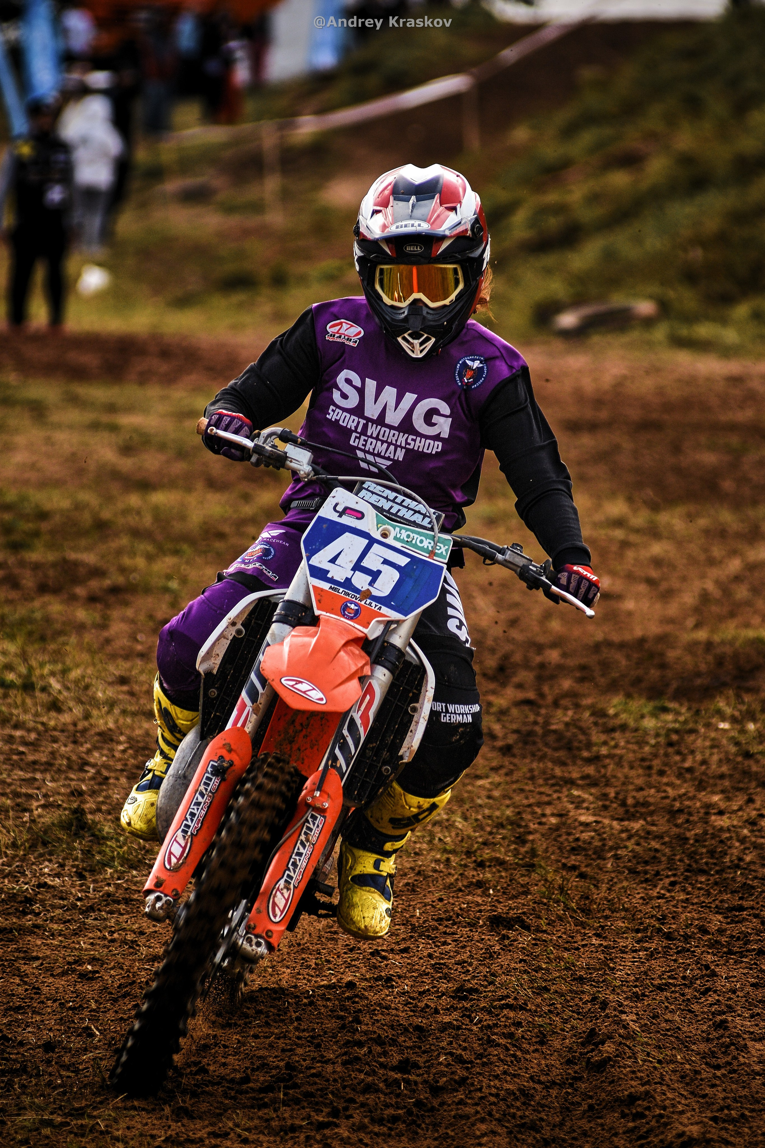 Мотокросс в городе Чкаловск. Фотограф Красков Андрей