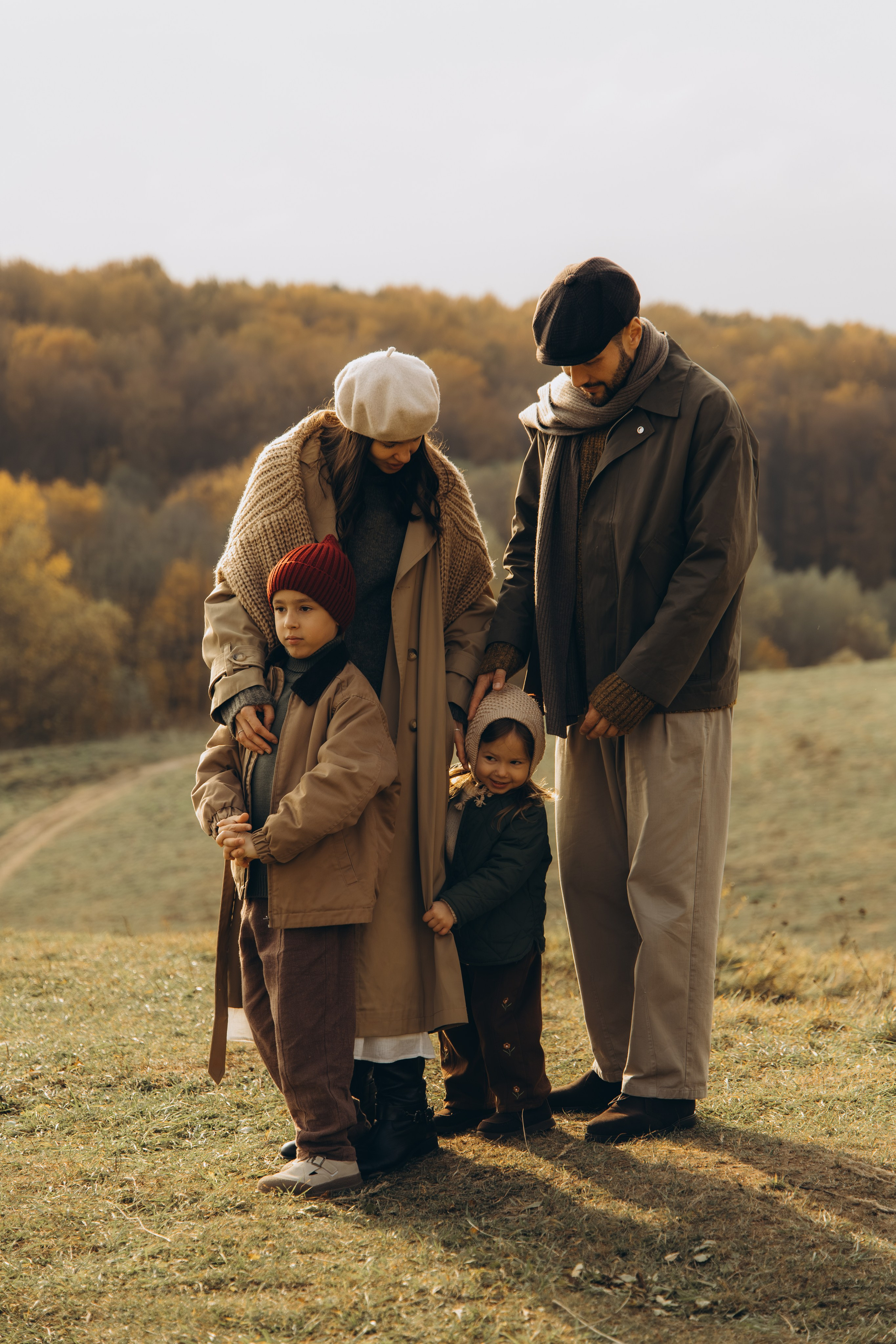 Теплая осенняя история. Семейный фотограф в Москве Лоншакова Кристина