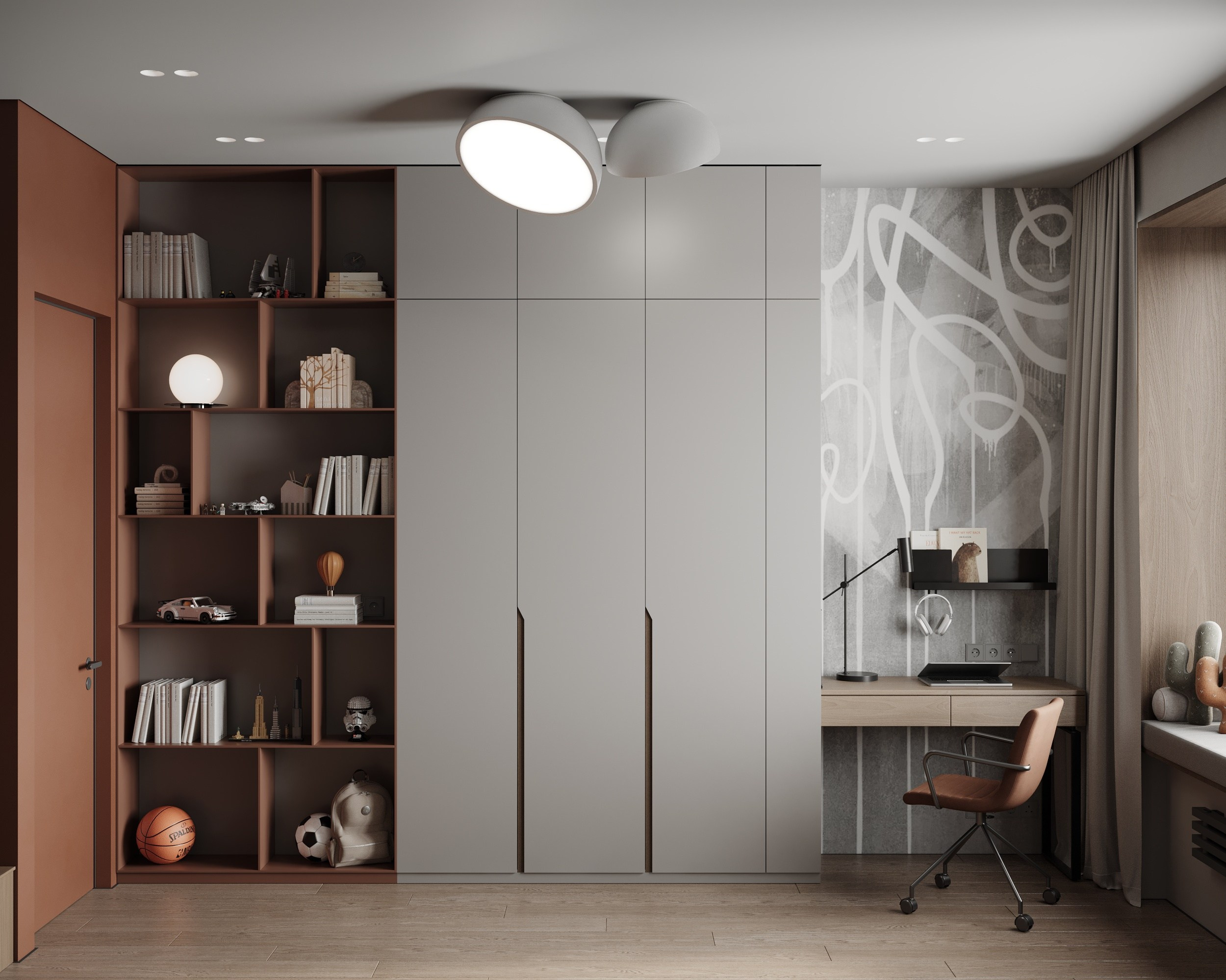Квартира «Level Причальный». GT interior — студия дизайна интерьера