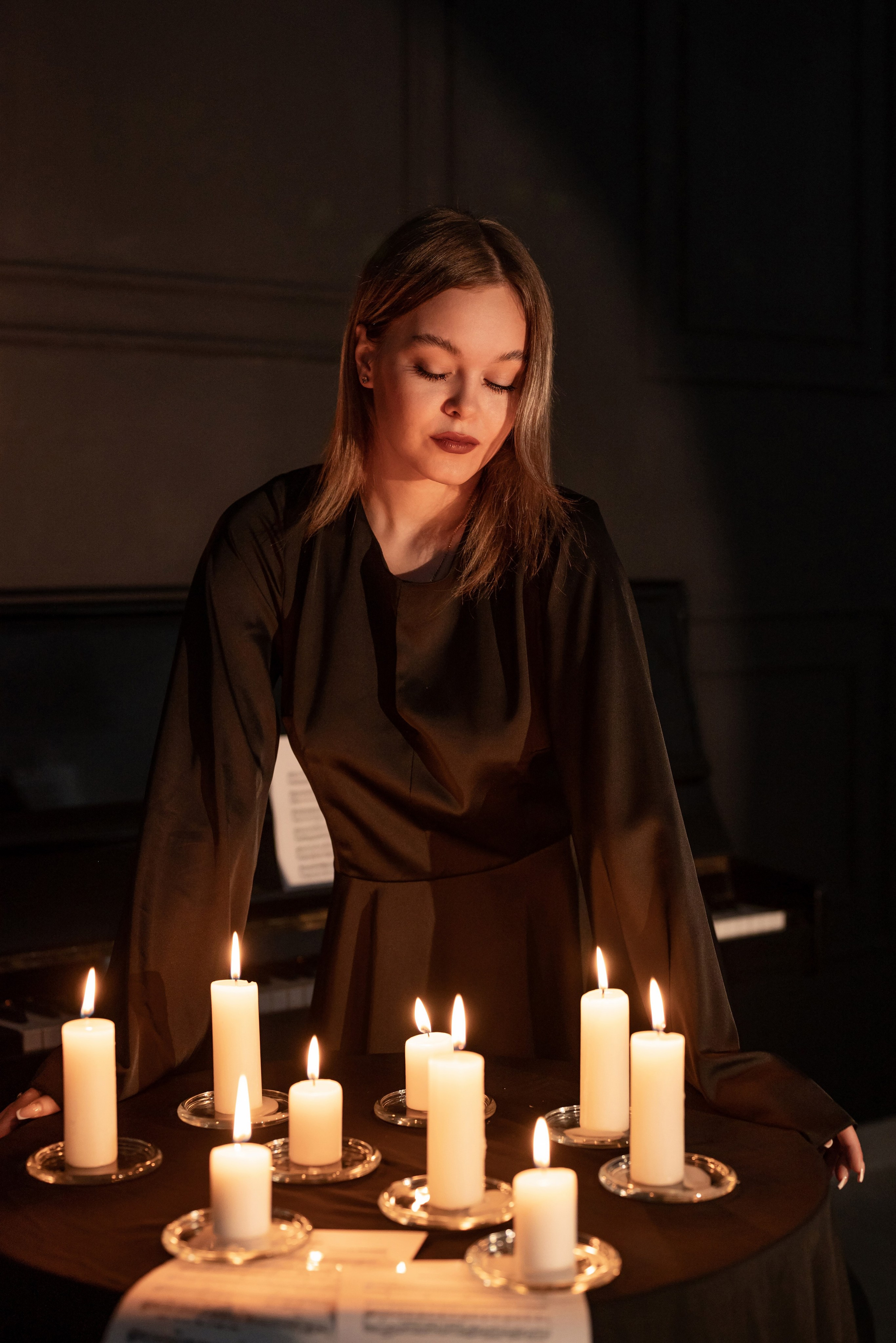 Фотопроект *Свечи и пианино*. Фотограф в городе Салават