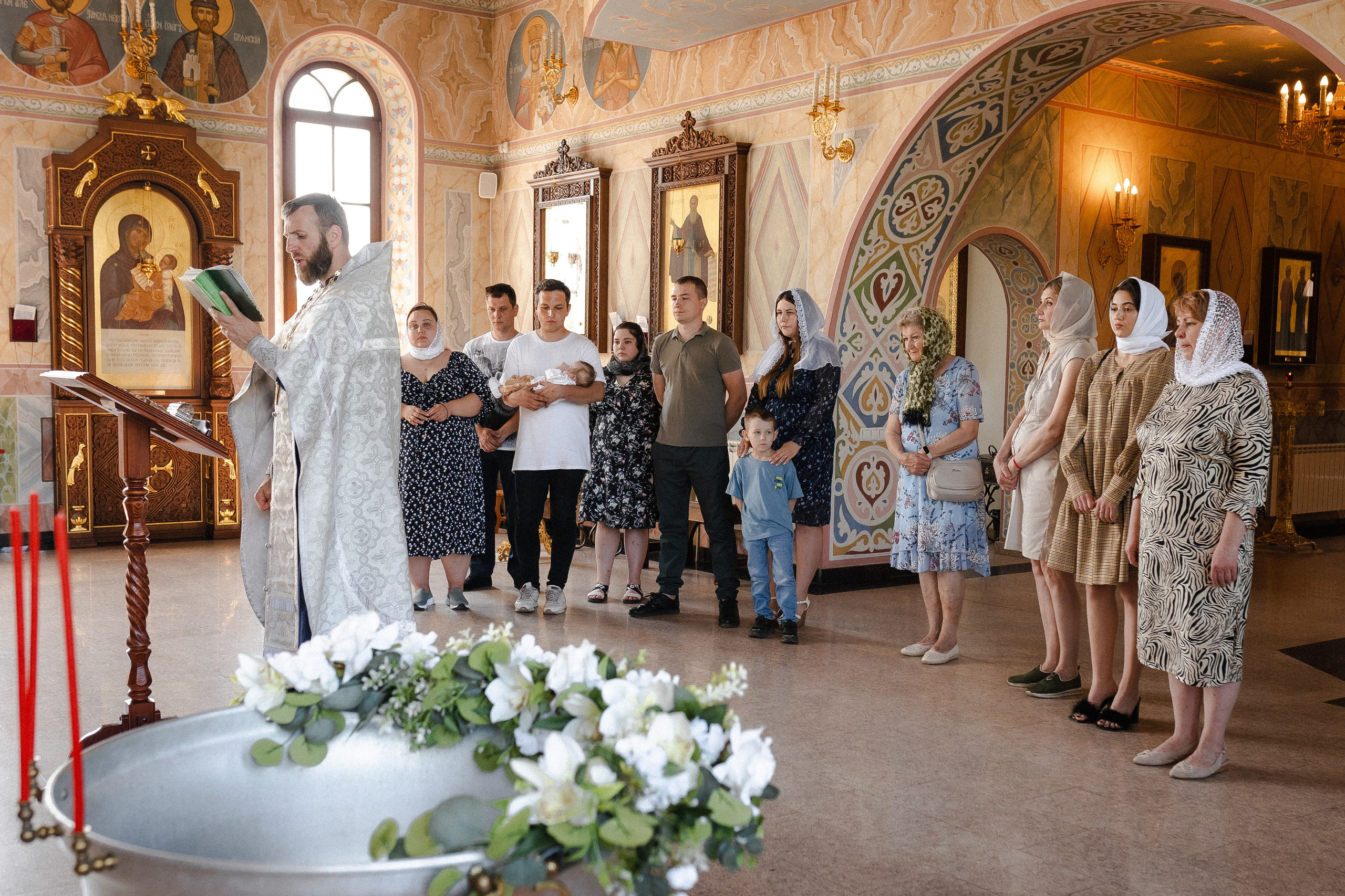 Крещение Матвея. Семейный фотограф в Нижнем Новгороде Доронина Юлия