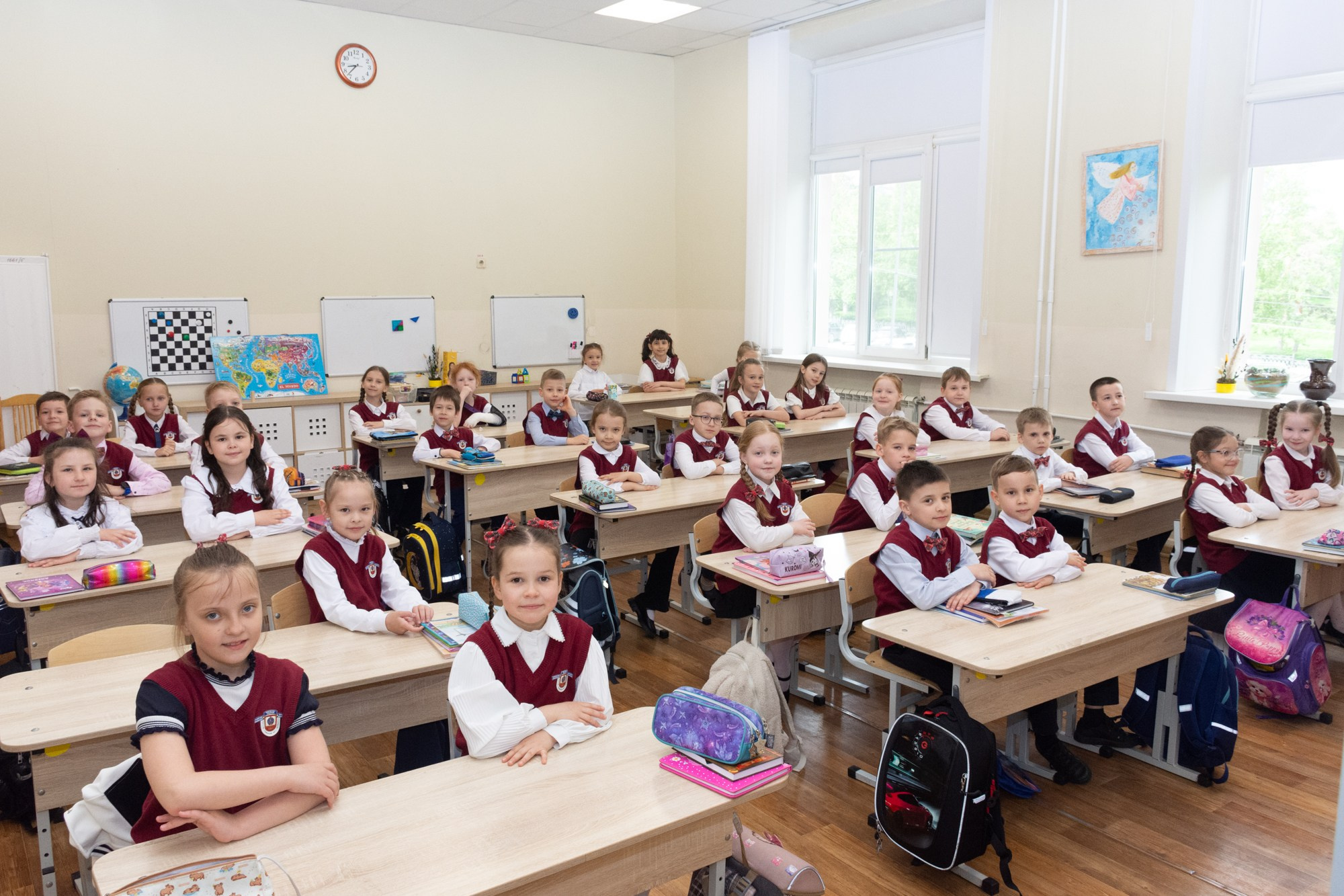 Выпуск первого класса (Гимназия 1). Фотограф Максим Буряк