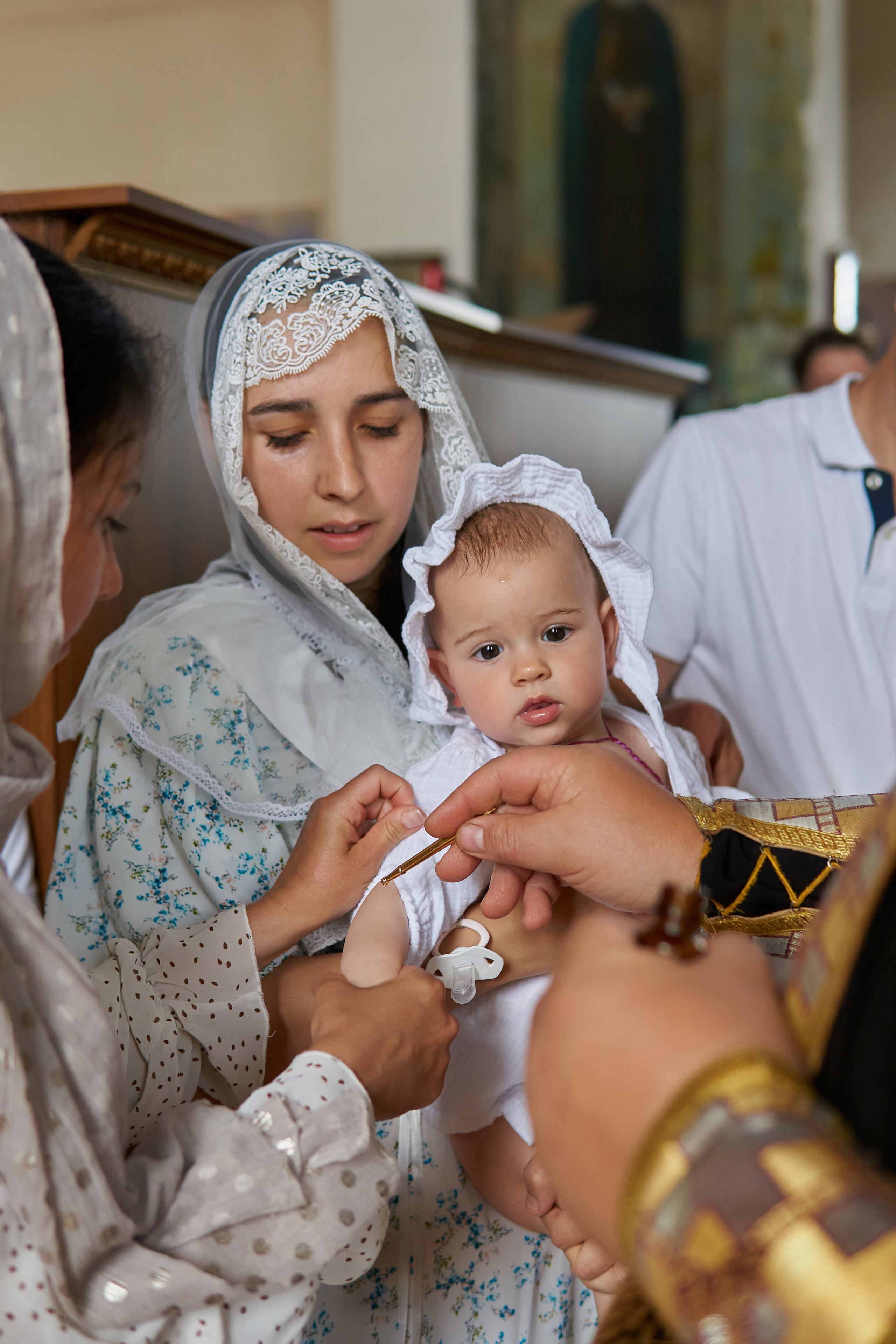 Крещение Евы. Фотограф Александра Лазарева