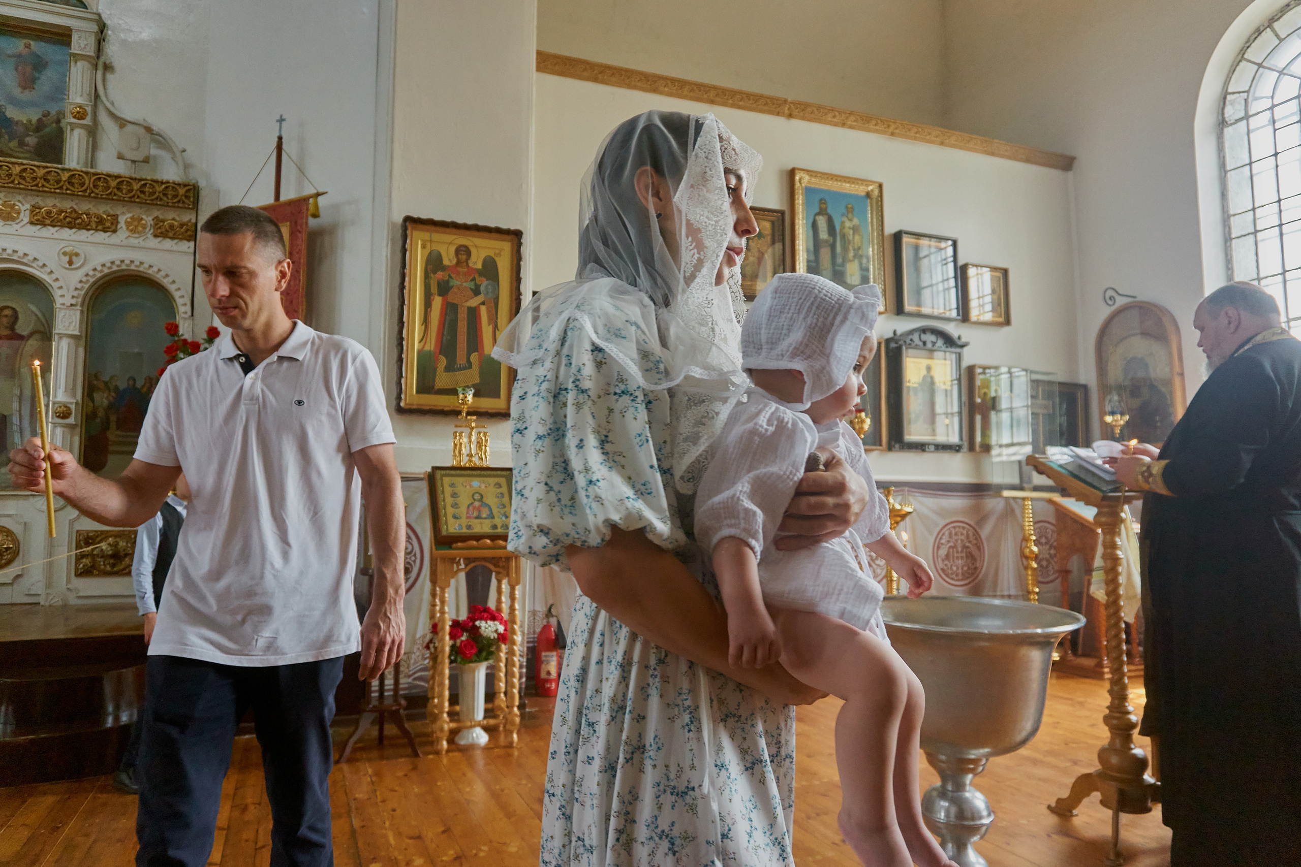 Крещение Евы. Фотограф Александра Лазарева