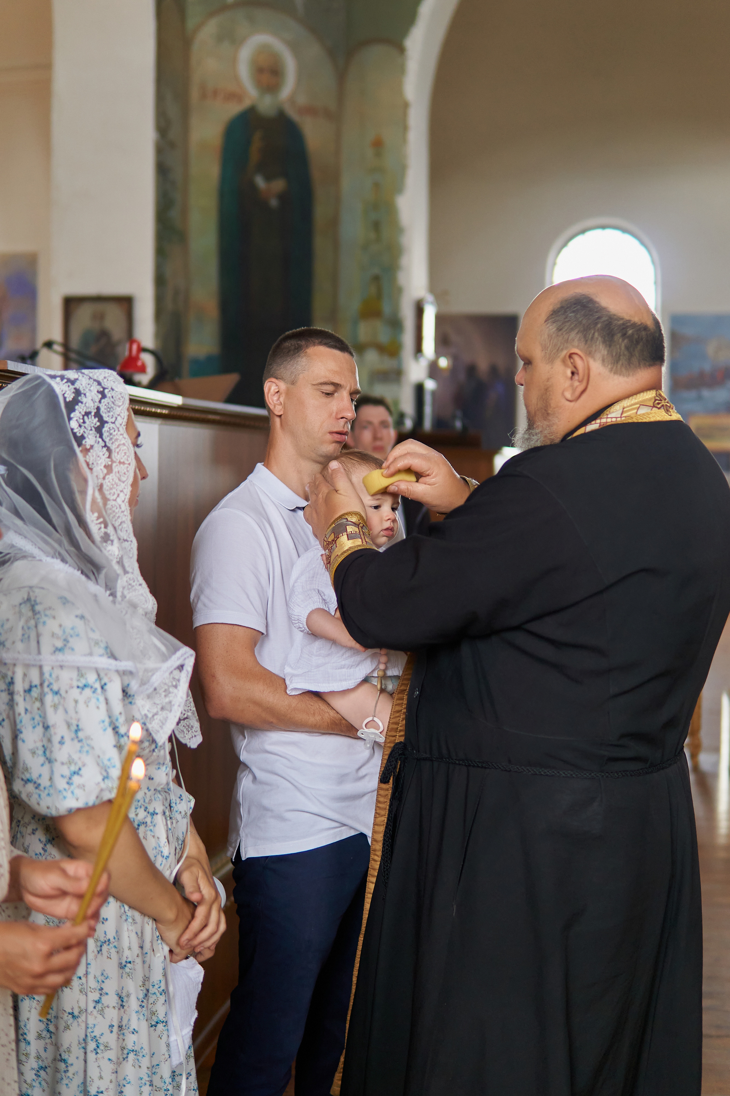 Крещение Евы. Фотограф Александра Лазарева