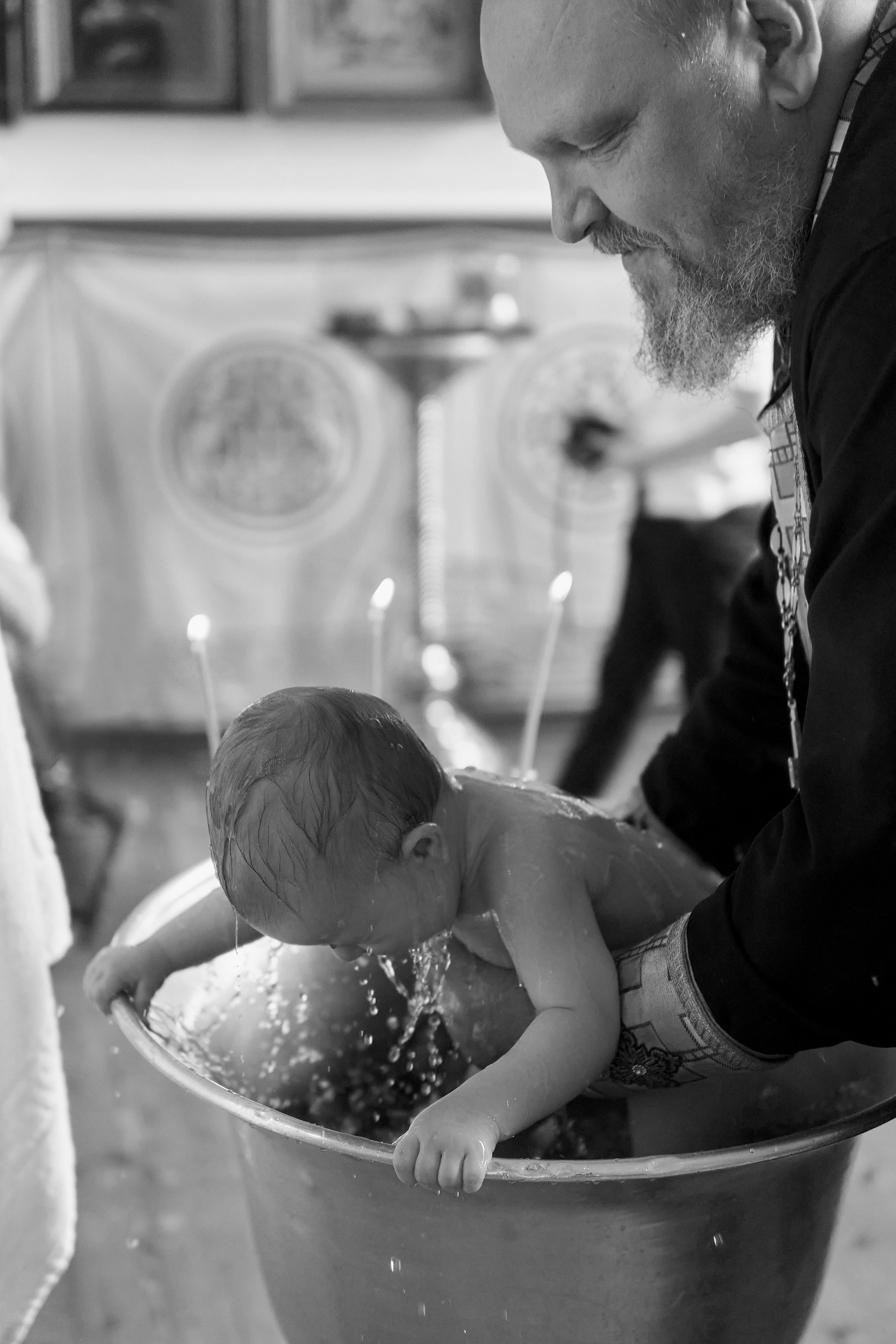 Крещение Евы. Фотограф Александра Лазарева