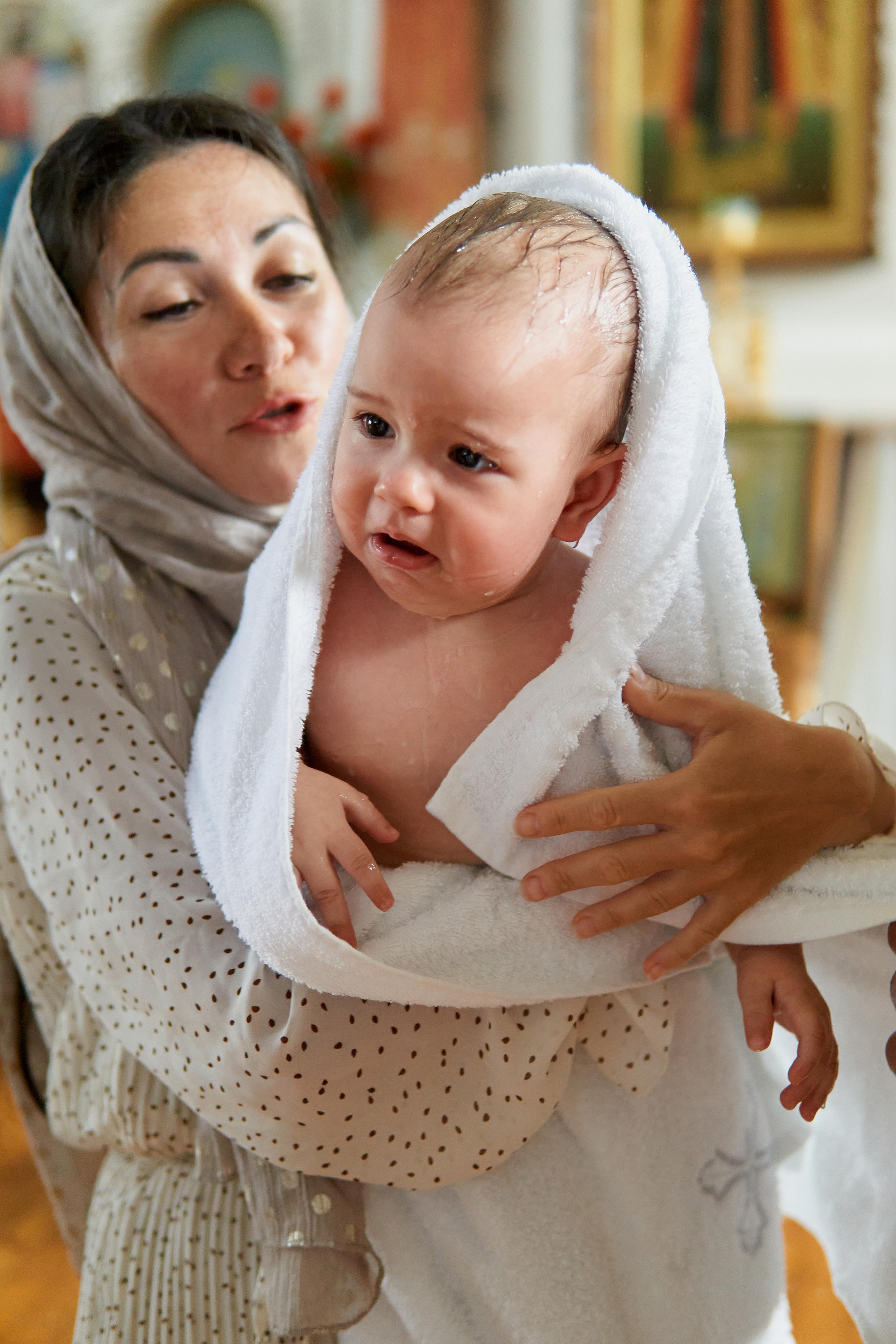 Крещение Евы. Фотограф Александра Лазарева