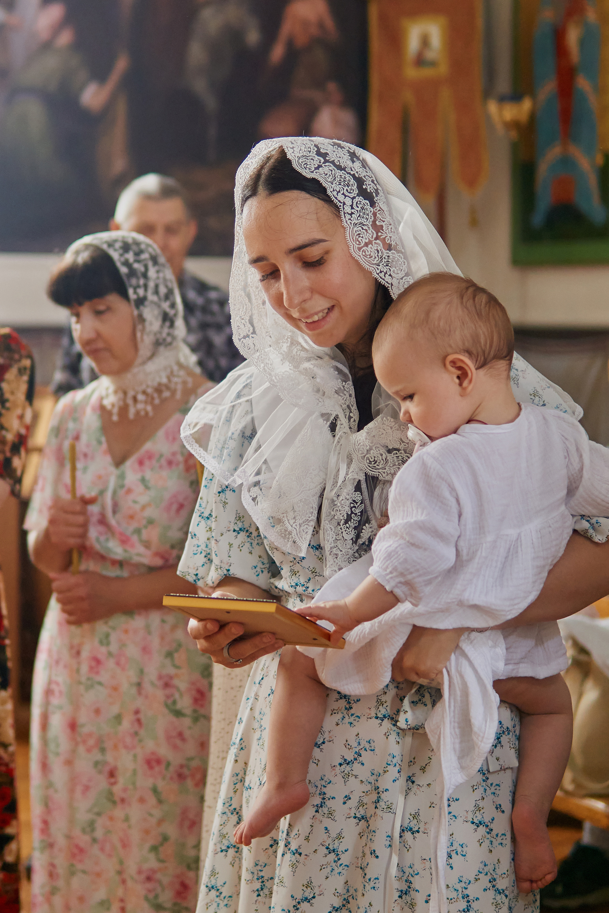 Крещение Евы. Фотограф Александра Лазарева