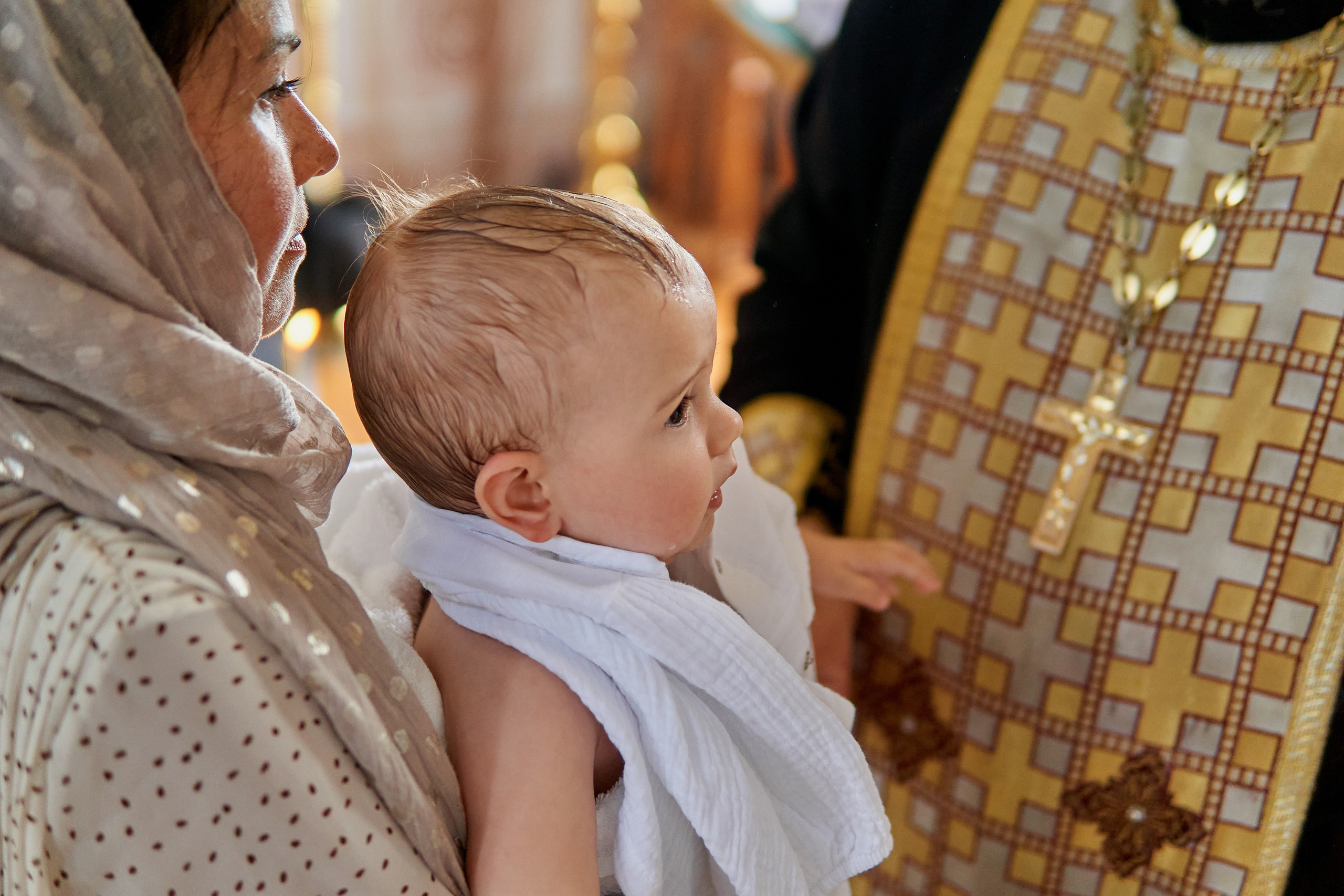 Крещение Евы. Фотограф Александра Лазарева