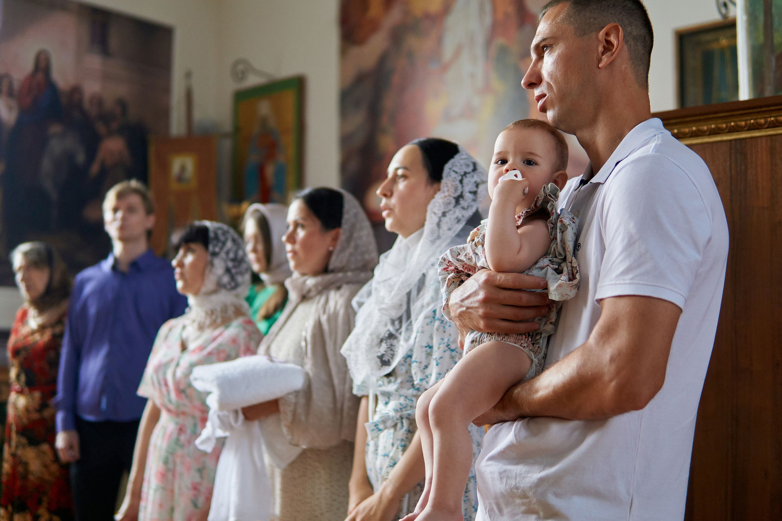 Крещение Евы. Фотограф Александра Лазарева