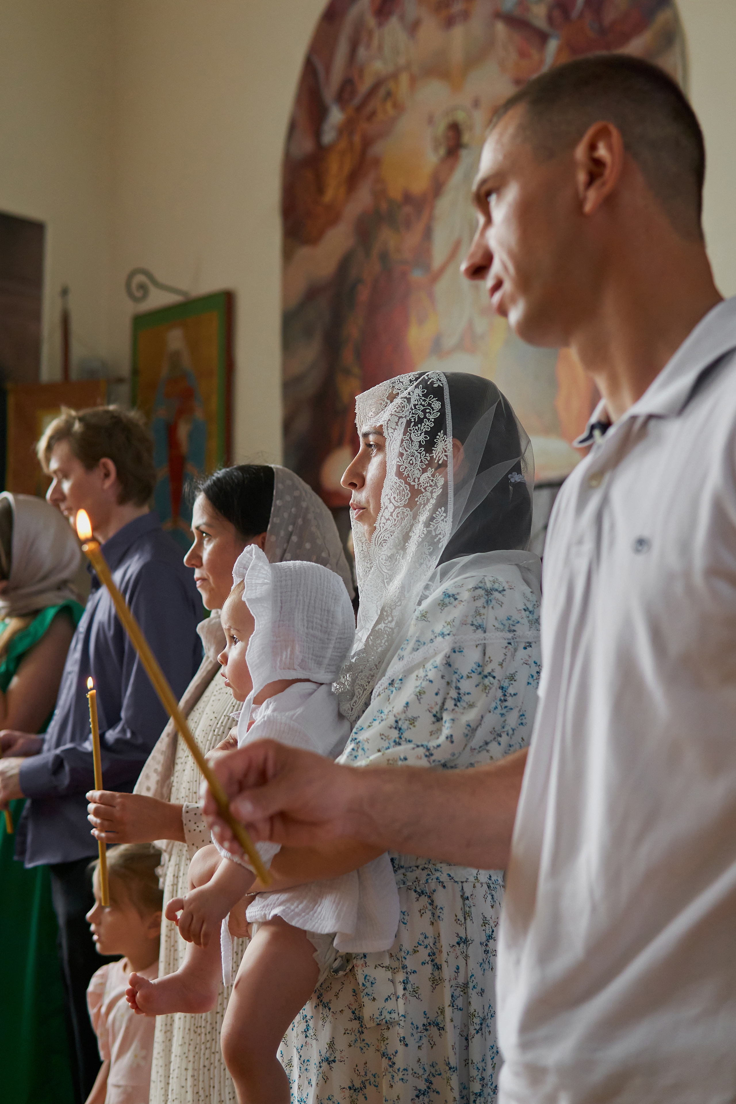 Крещение Евы. Фотограф Александра Лазарева