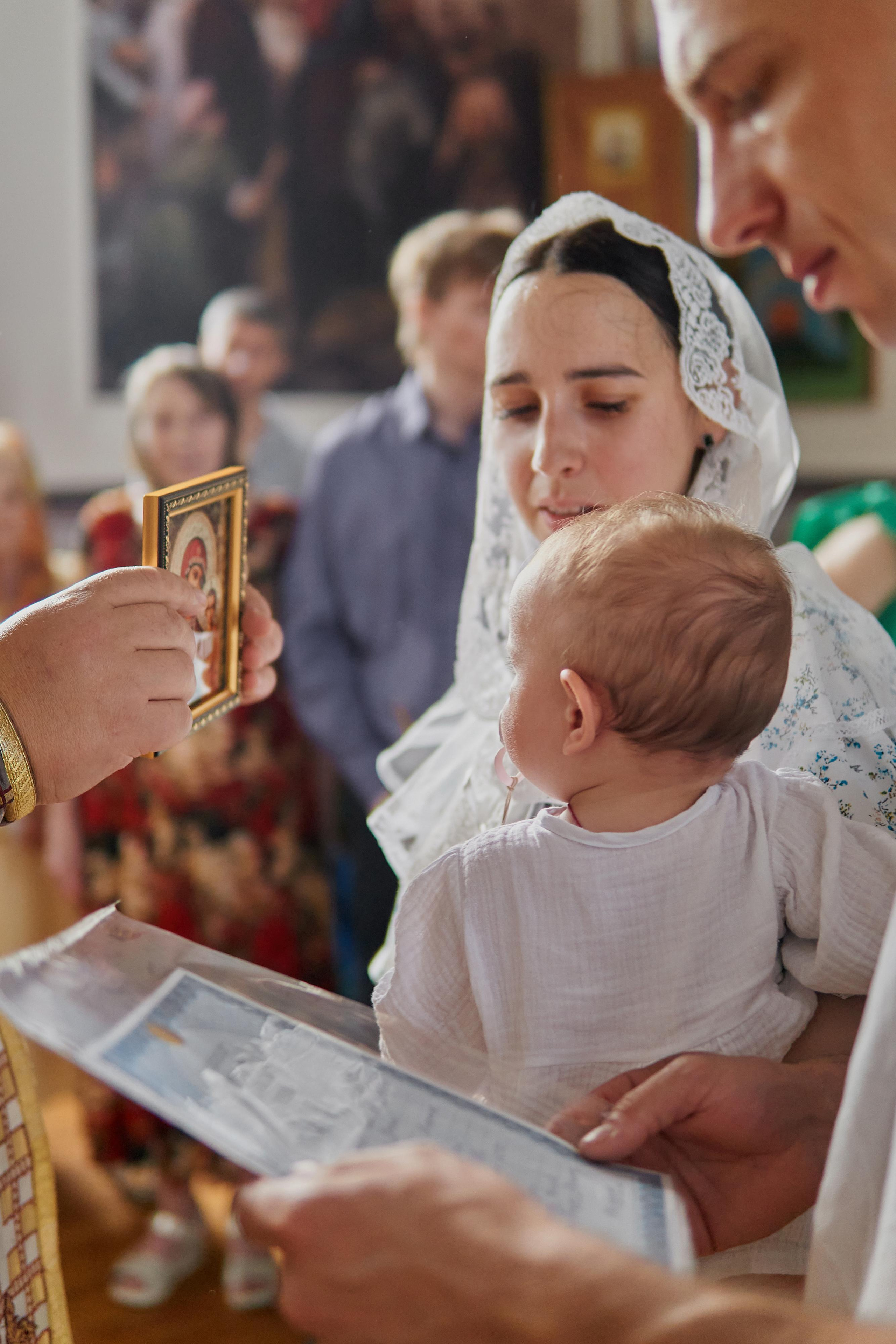 Крещение Евы. Фотограф Александра Лазарева