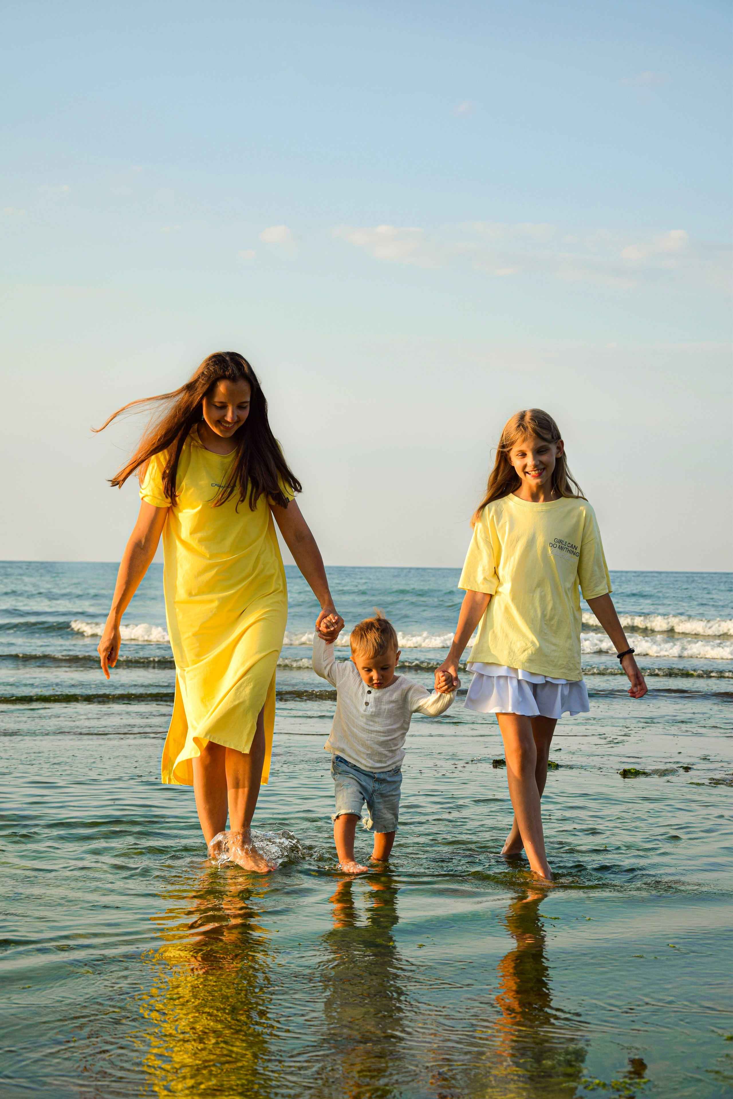 Семейная фотоссесия на берегу Каспийского моря. ASLAN — Индивидуальный фотограф из Питера