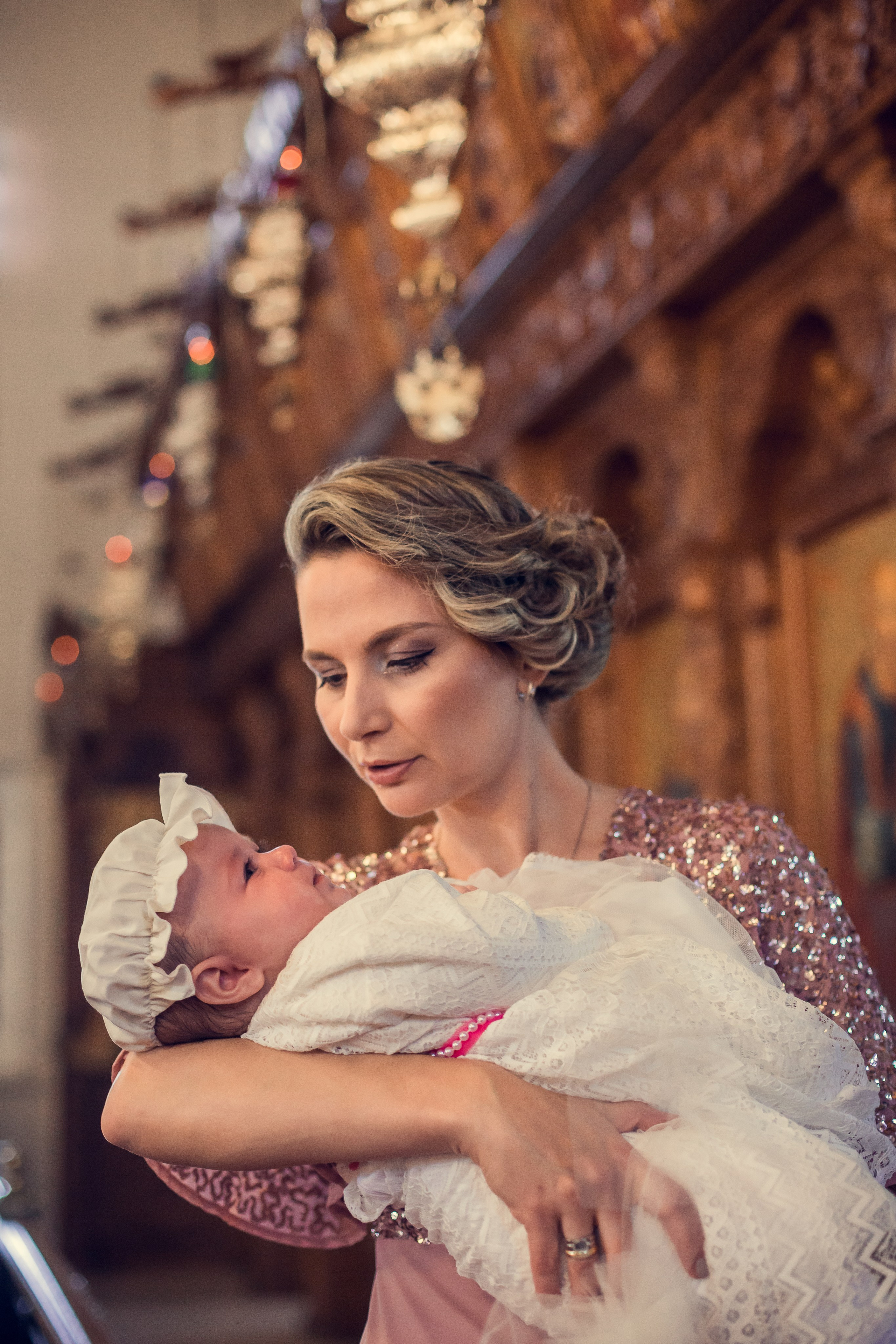 Крещение Марианны на Кипре. Семейный фотограф Николаева Ольга