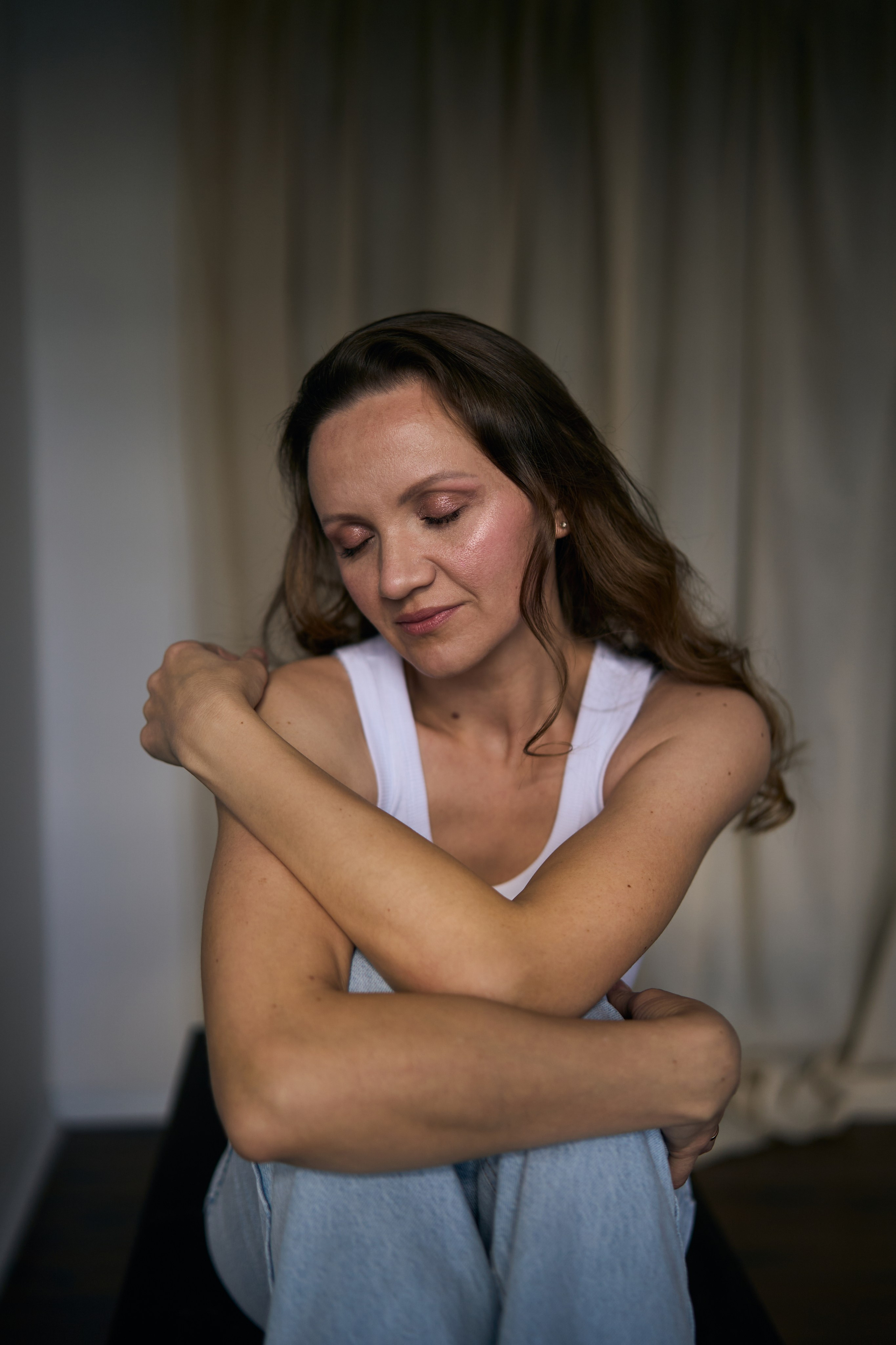 Женский портрет. Фтостудия. Ксения Малышева|Фотограф|Тверь