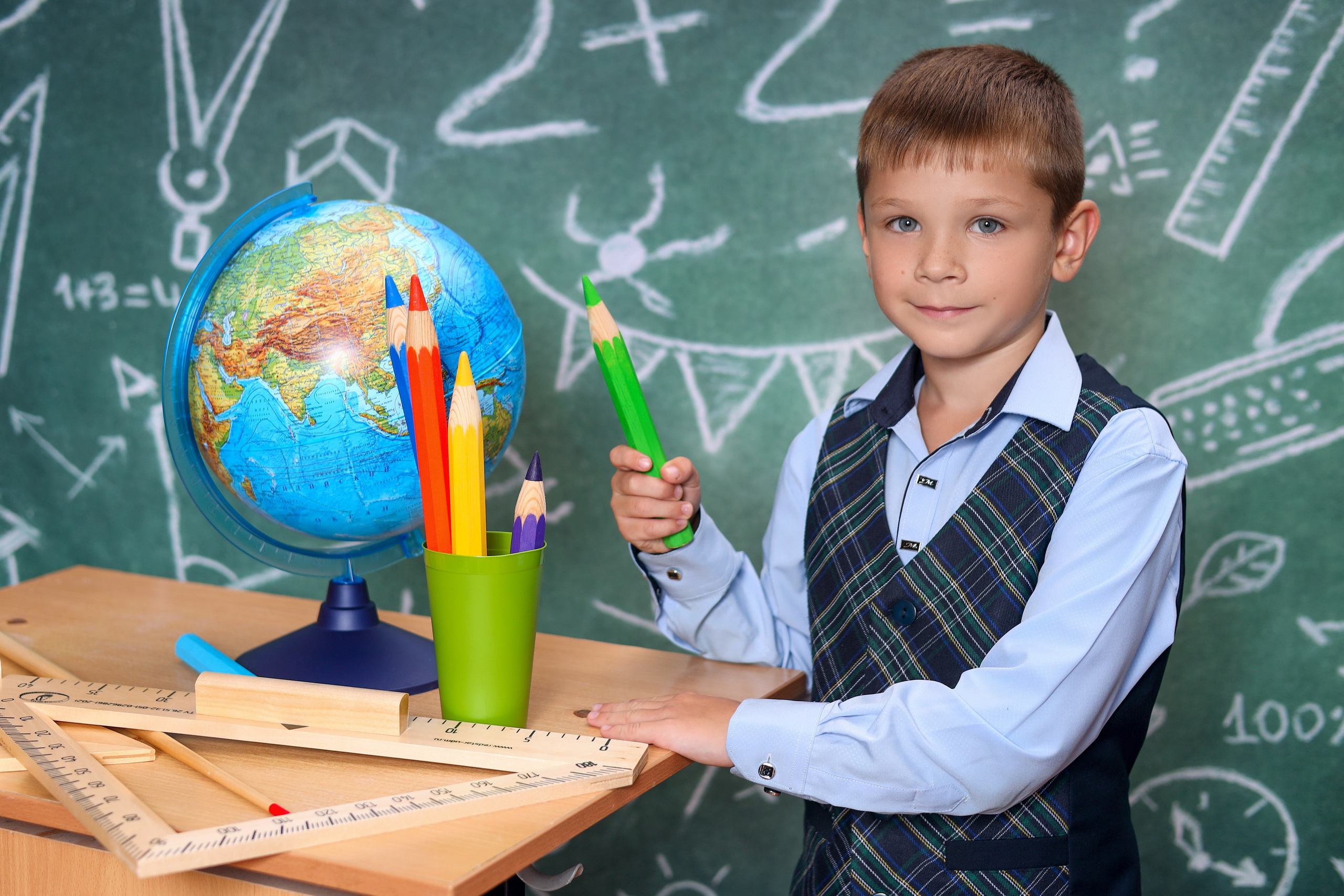 Фон Школьная Доска. Фотостудия «Стремянка».Фотосессии в детских садах и школах