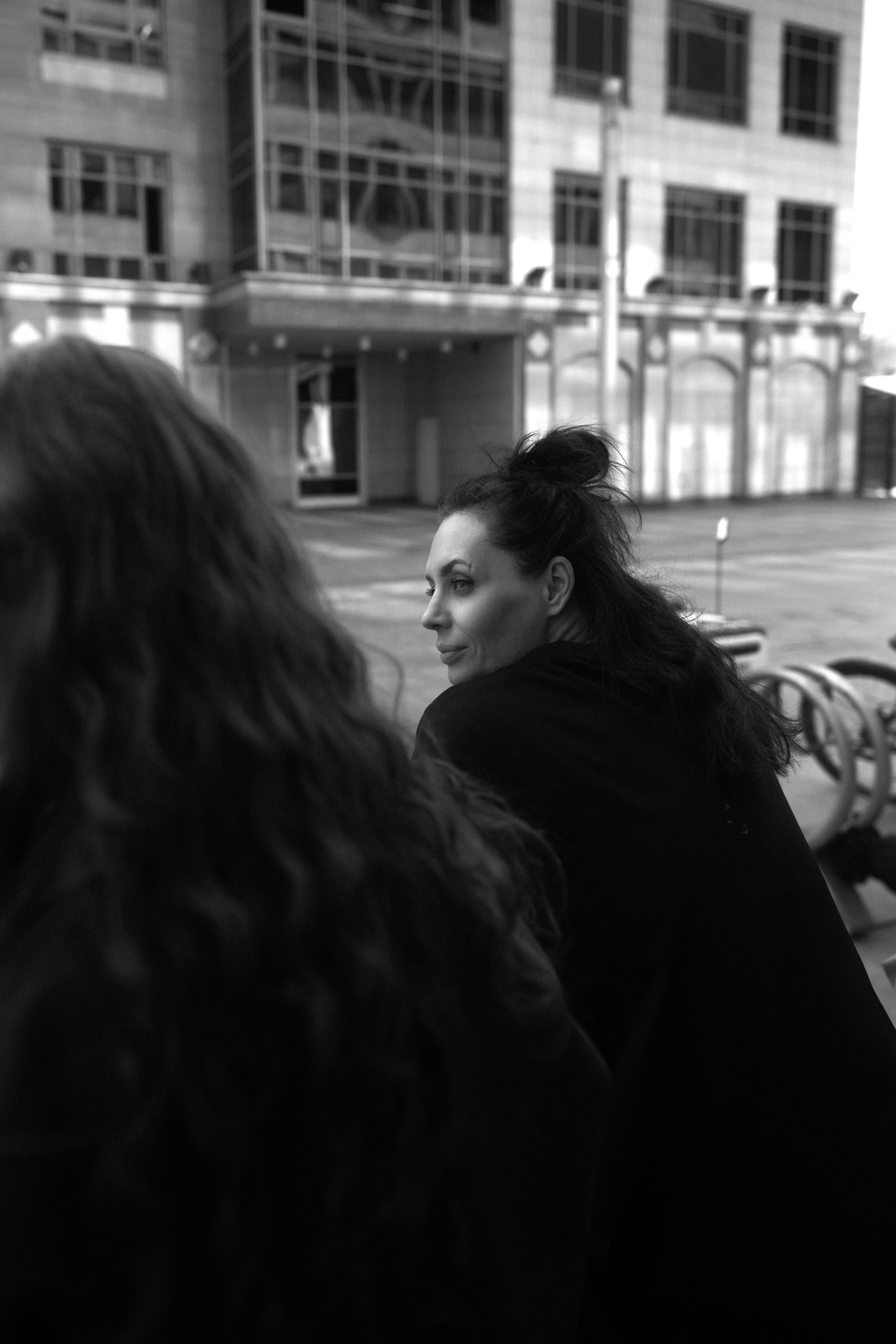 Уличная фотосессия с Настей Фаттаховой в центре Москвы