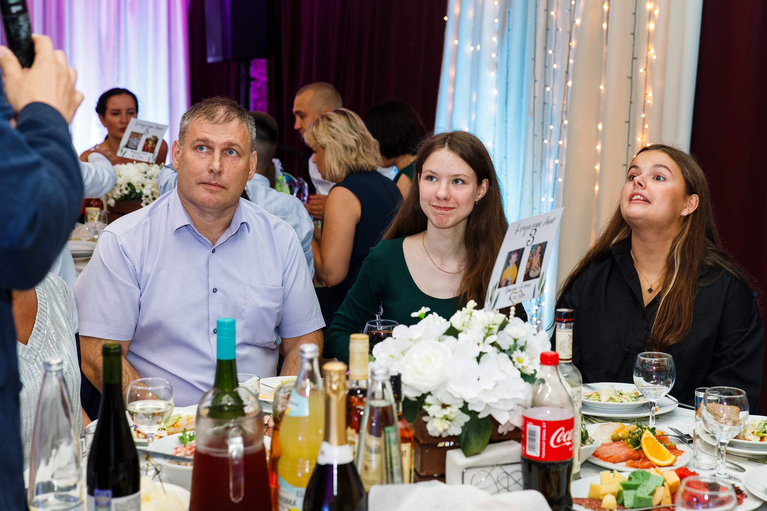 Свадебный банкет. Свадебный и портретный фотограф в Санкт-Петербурге Анна Демьянова