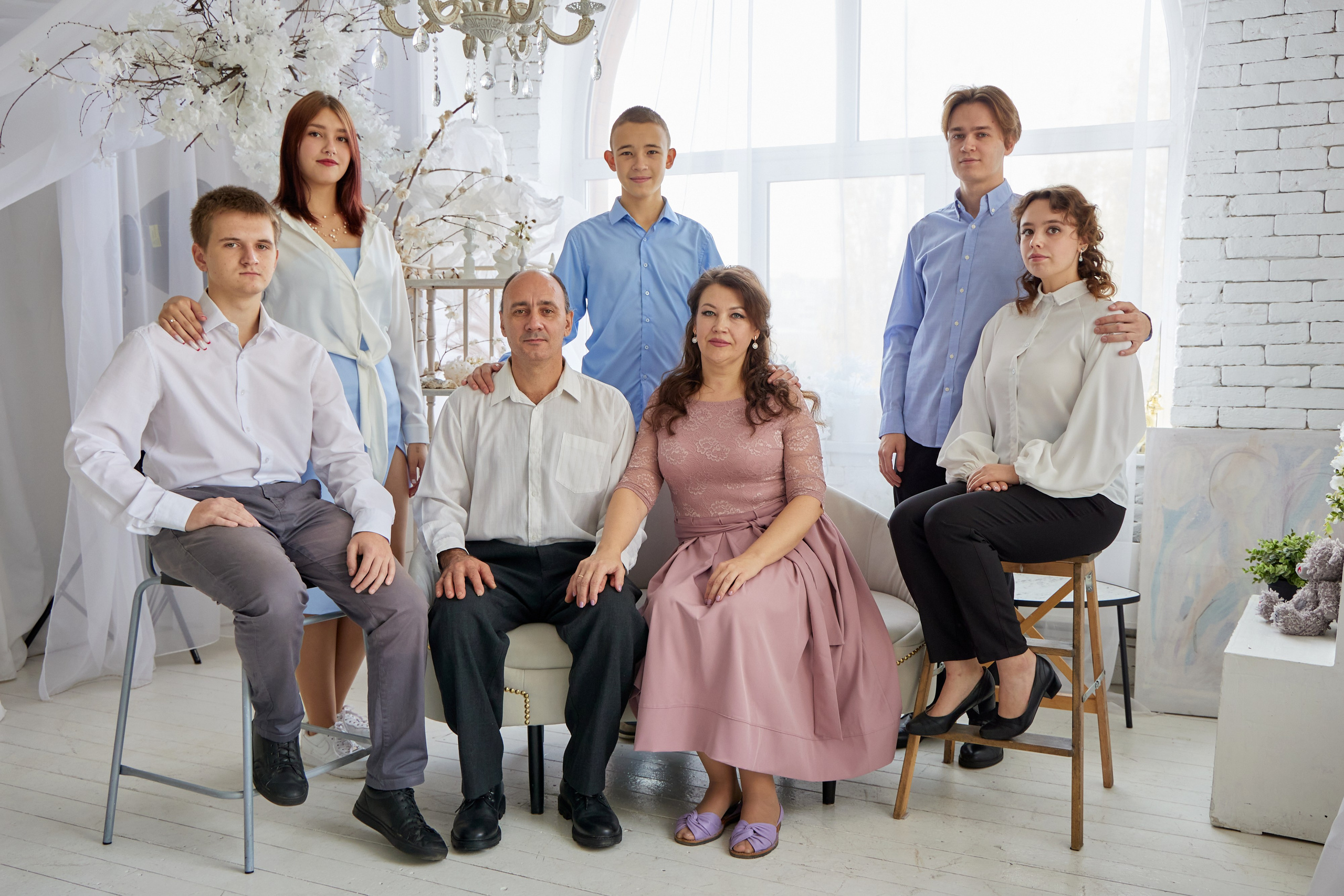 Большая семья. Студия ФотоЛока