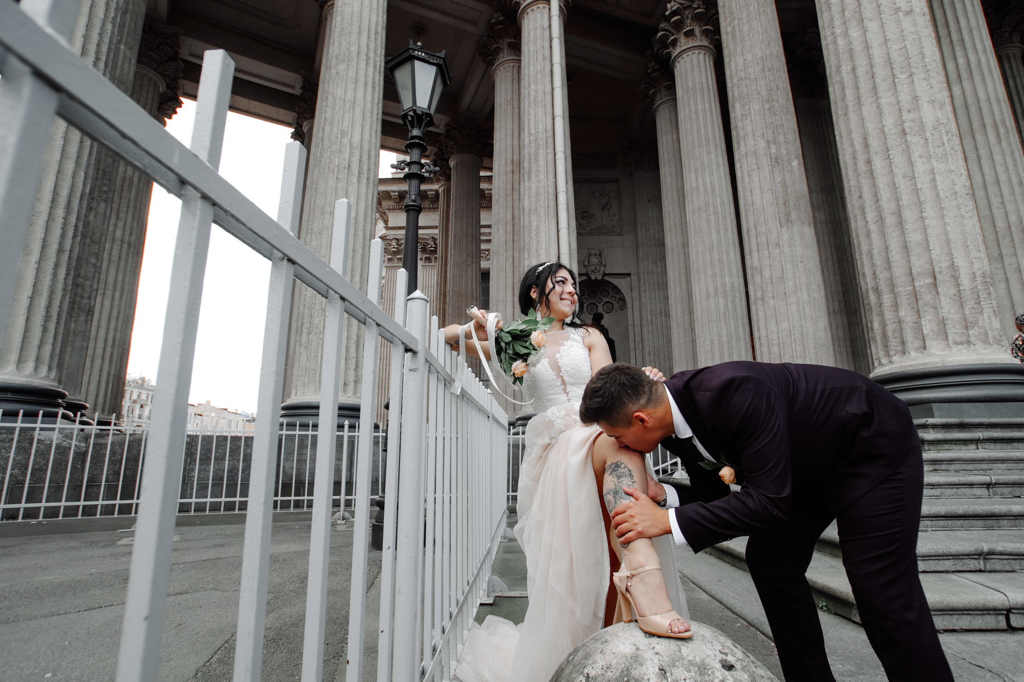 свадебная фотосессия в санкт-петербурге в спб в центре