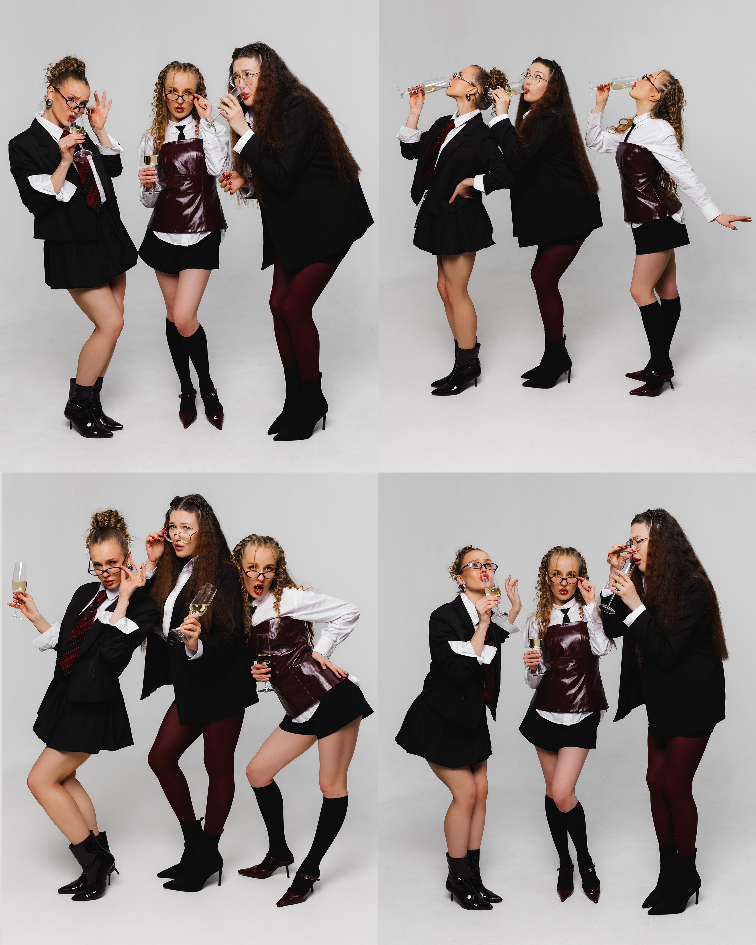 Подружки в стиле Charlie's angels. Крылова Светлана Фотограф Челябинск