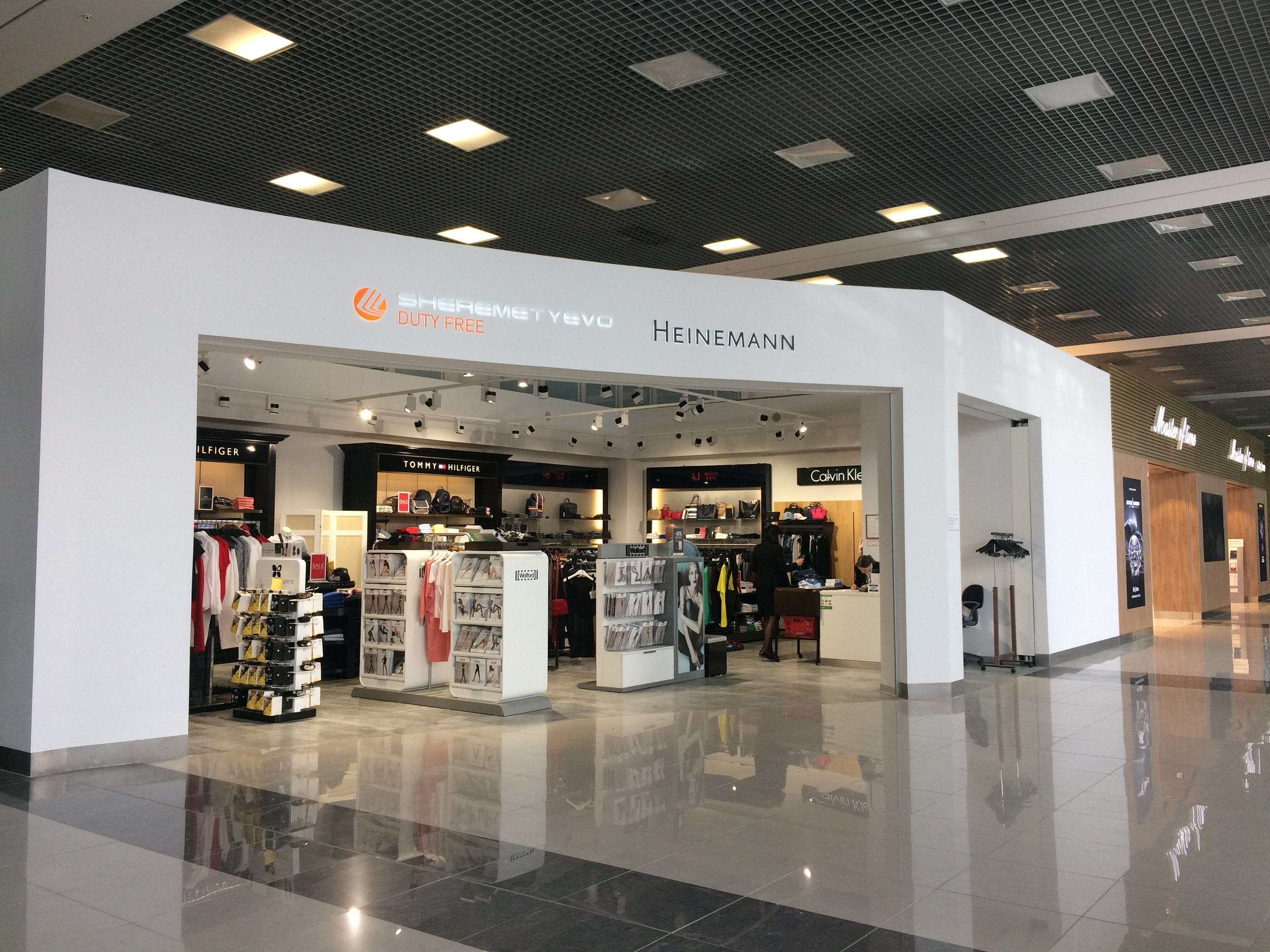 Duty Free Шереметьево. Архитектура. Интерьер. Корниенко Маргарита