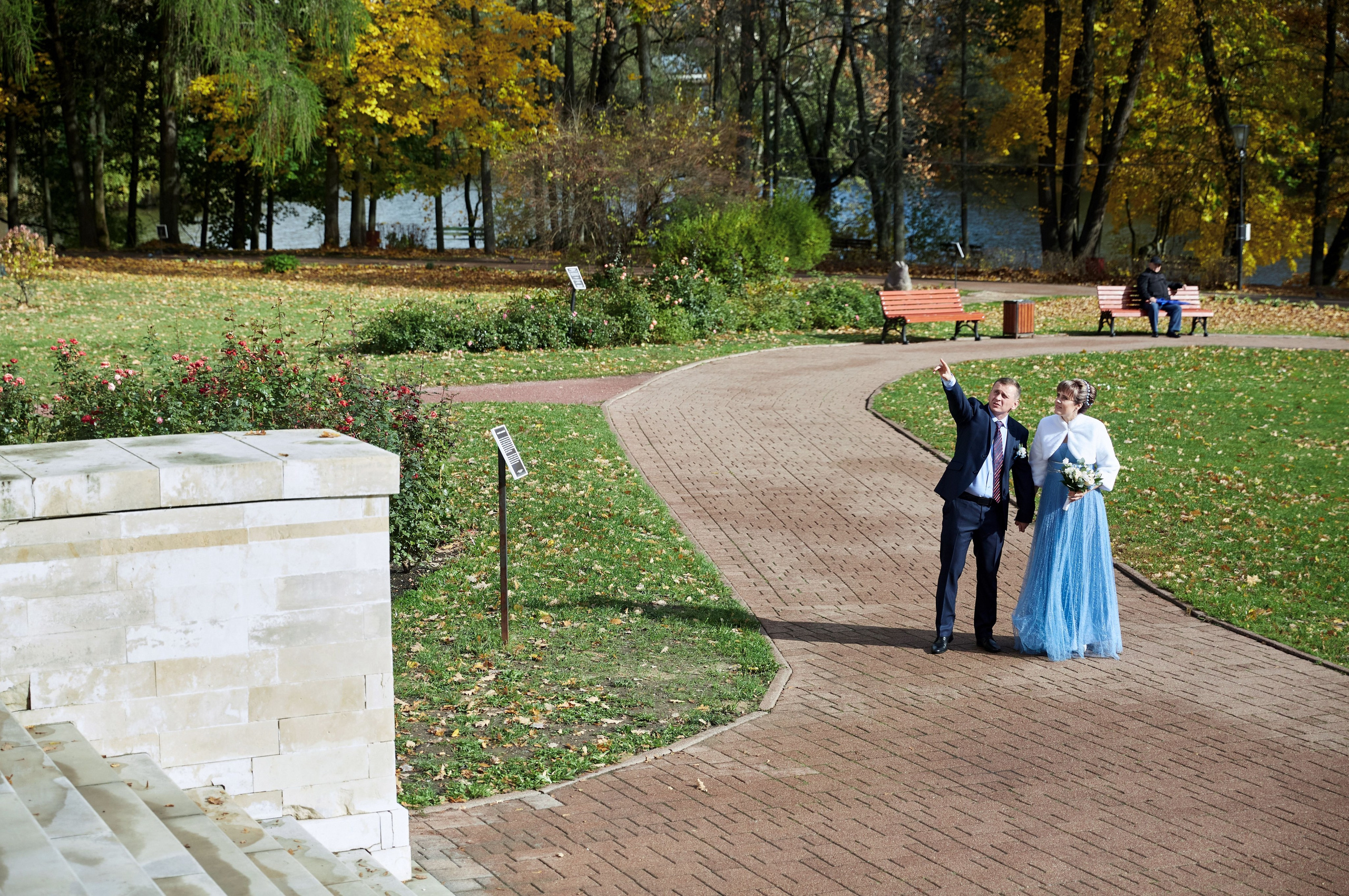 Свадебная фотосессия в Остафьево