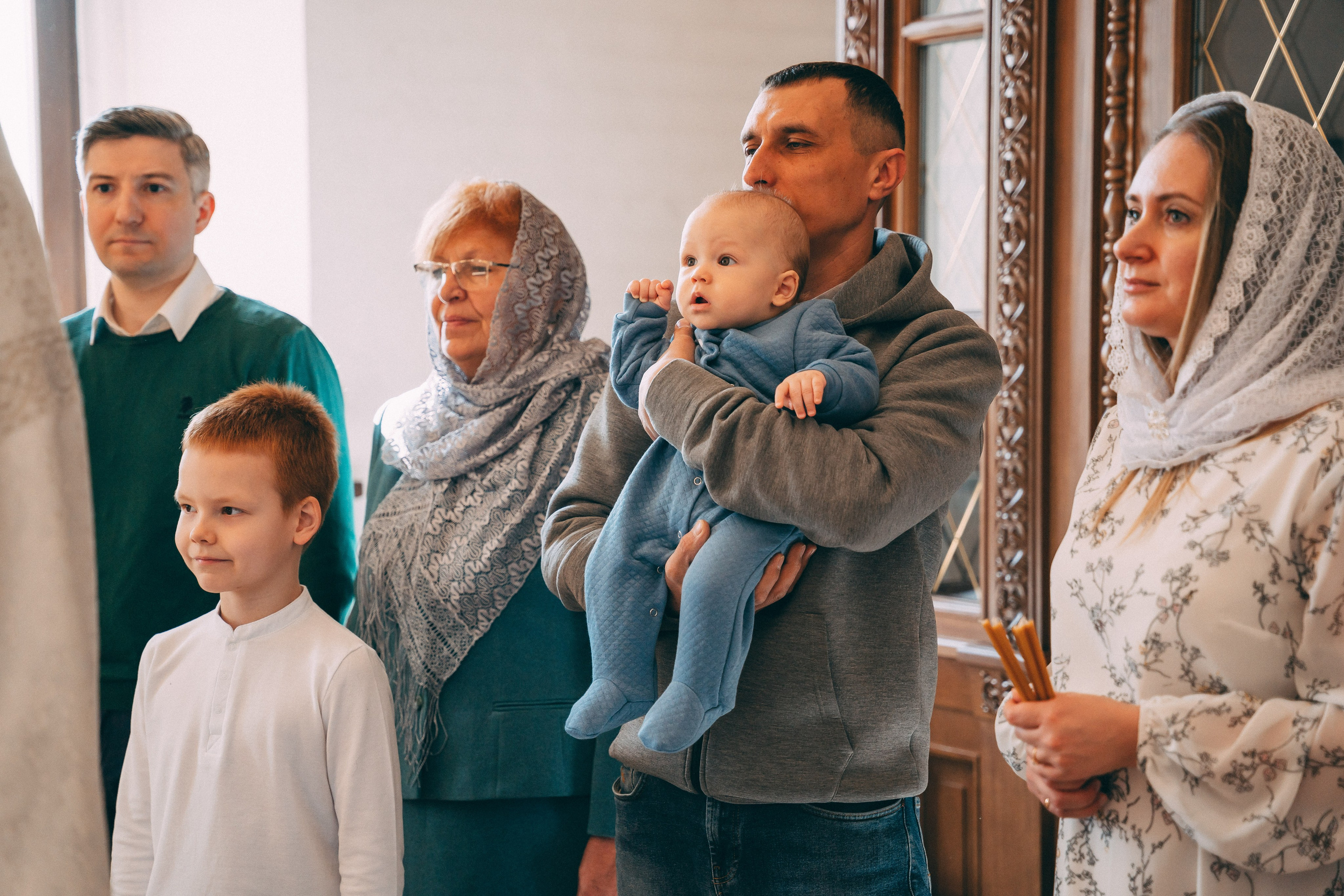 Крещение Арсения и Максима. Главная