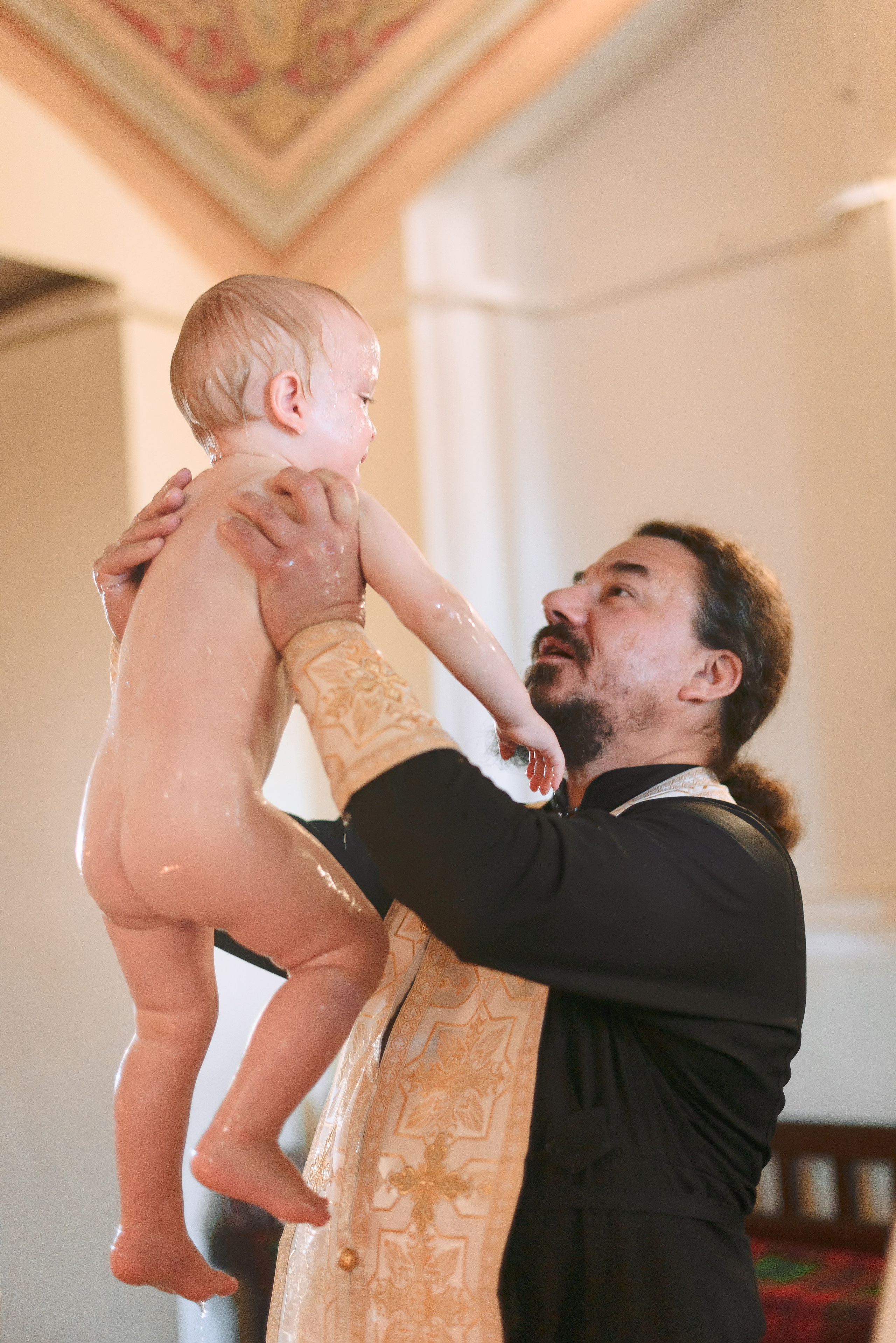 Крещение Макара. Свадебный и семейный фотограф в Москве Юлия Винник