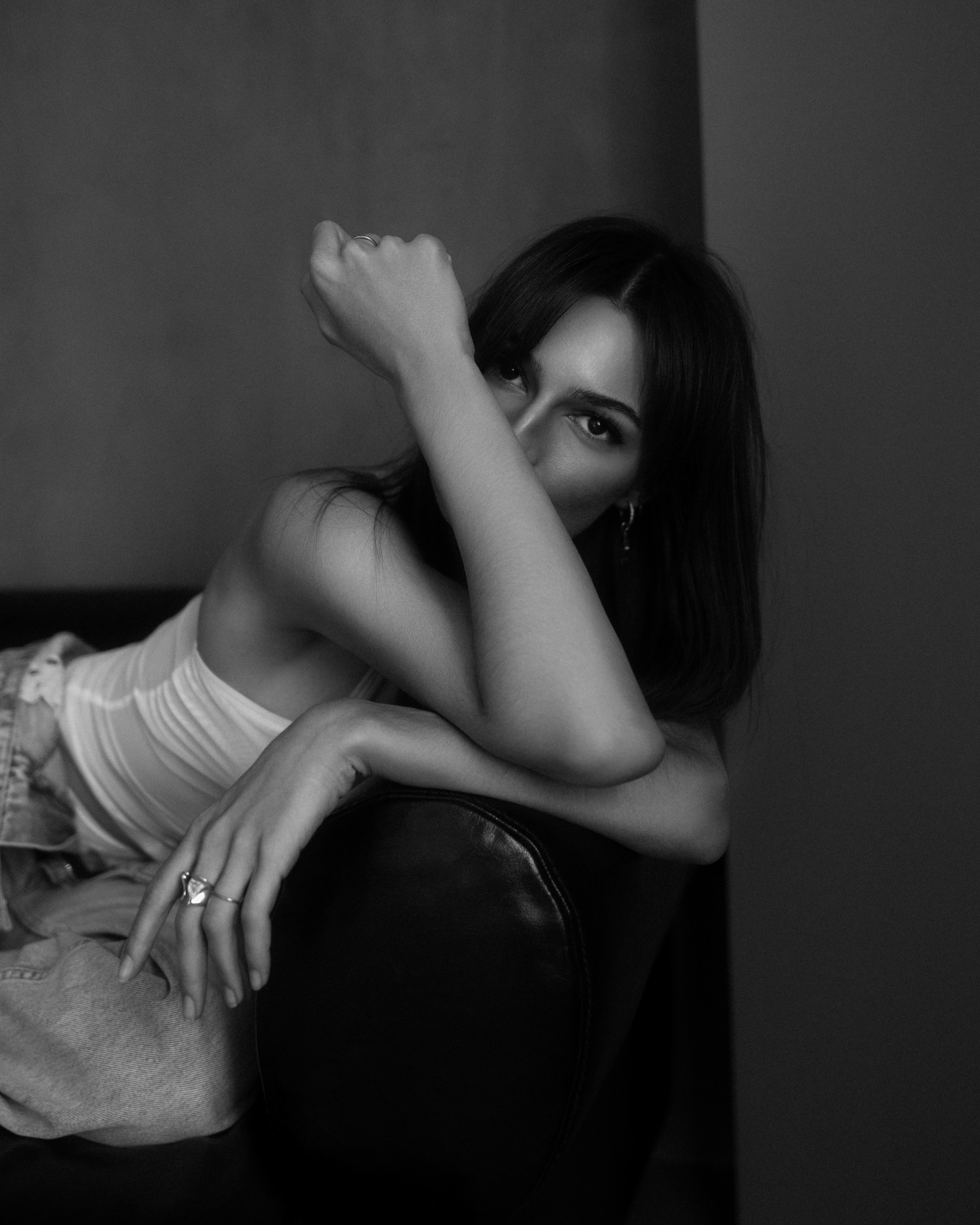 Фотосессия на циклораме с Ириной в студии DeLight