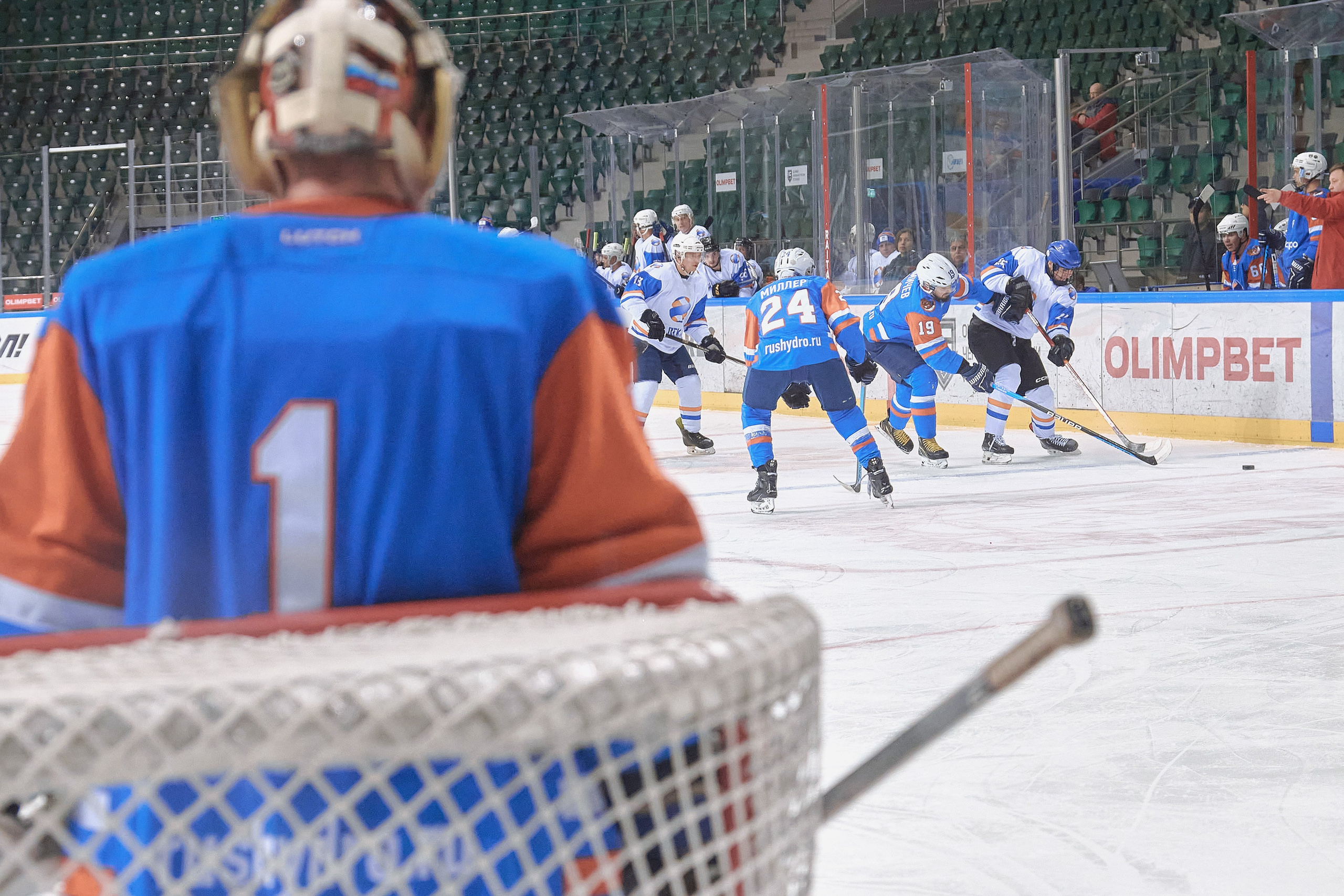Платинум Арена — Хоккей — РусГидро. Фотограф Яковлев Роман — Красноярск