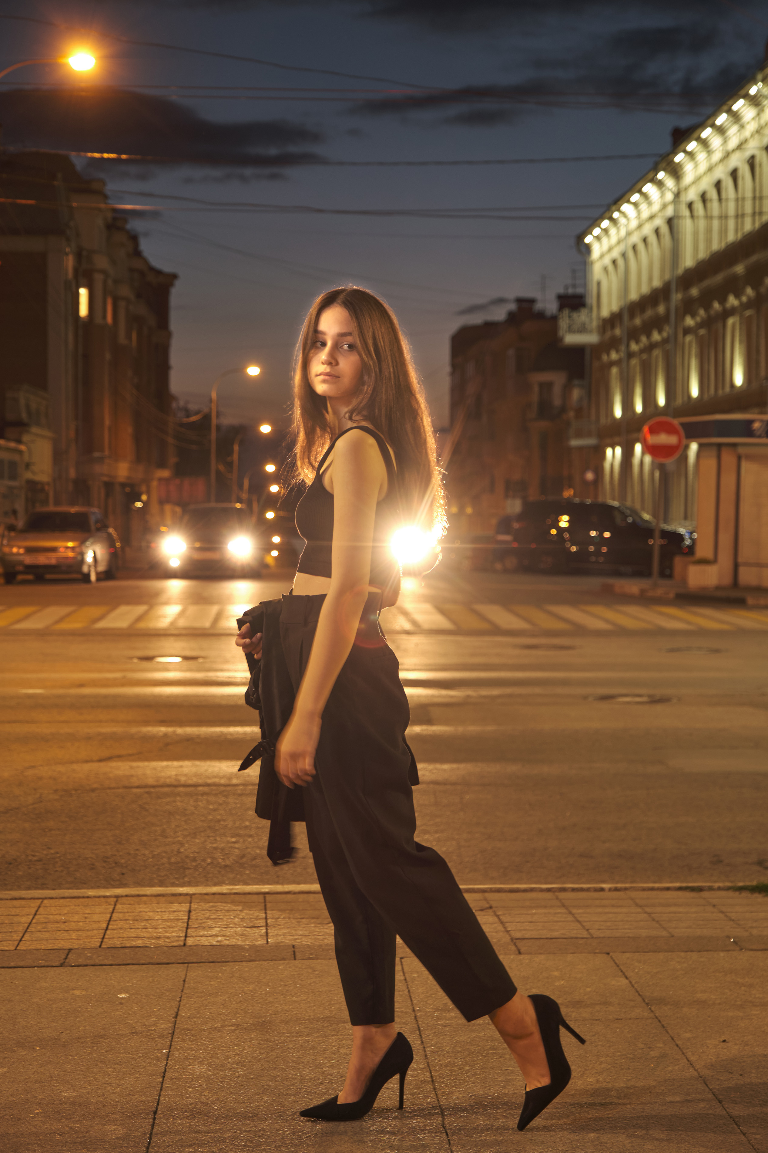 Фотосессия вечером или ночью в Самаре