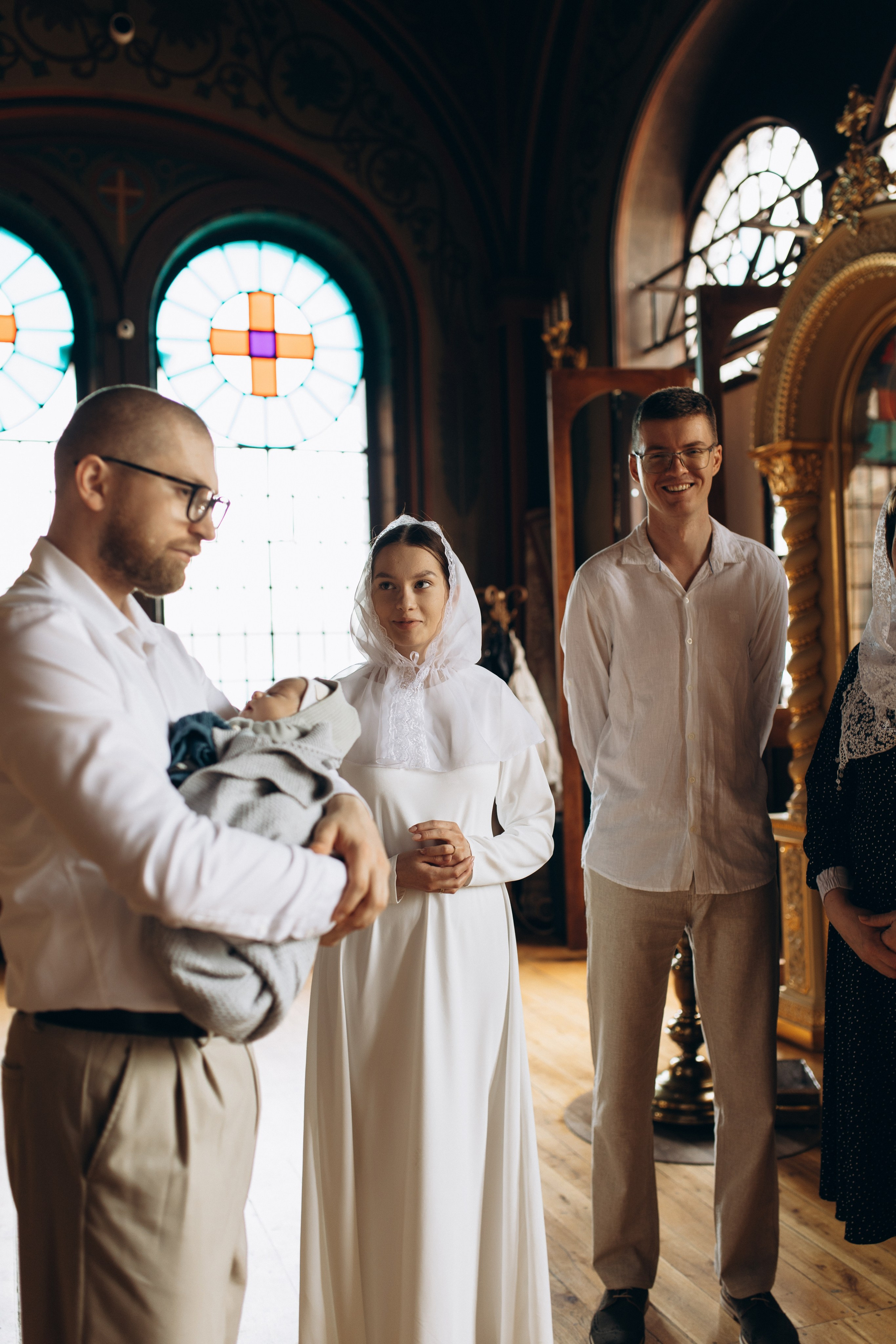 Крещение Лёвы. Самый теплый фотограф в Краснодаре Рябоконь Ксения