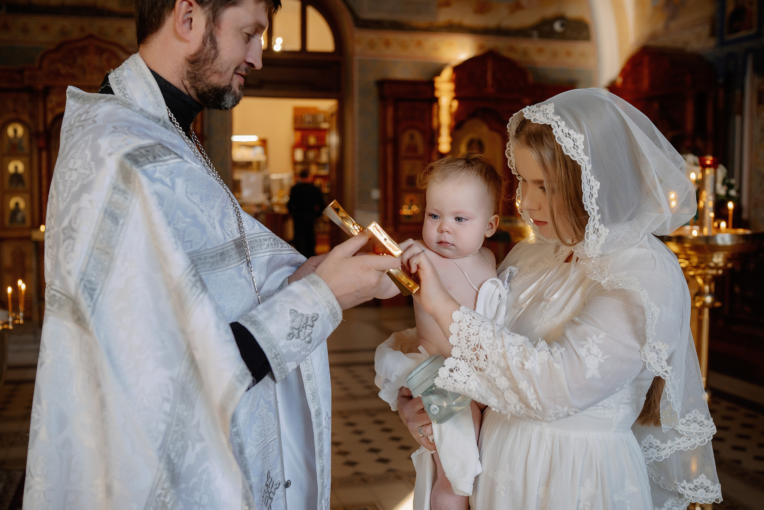Крещение Красимиры. Фотограф на Крещение и Венчание в Красноярске Рамазанова Юлия