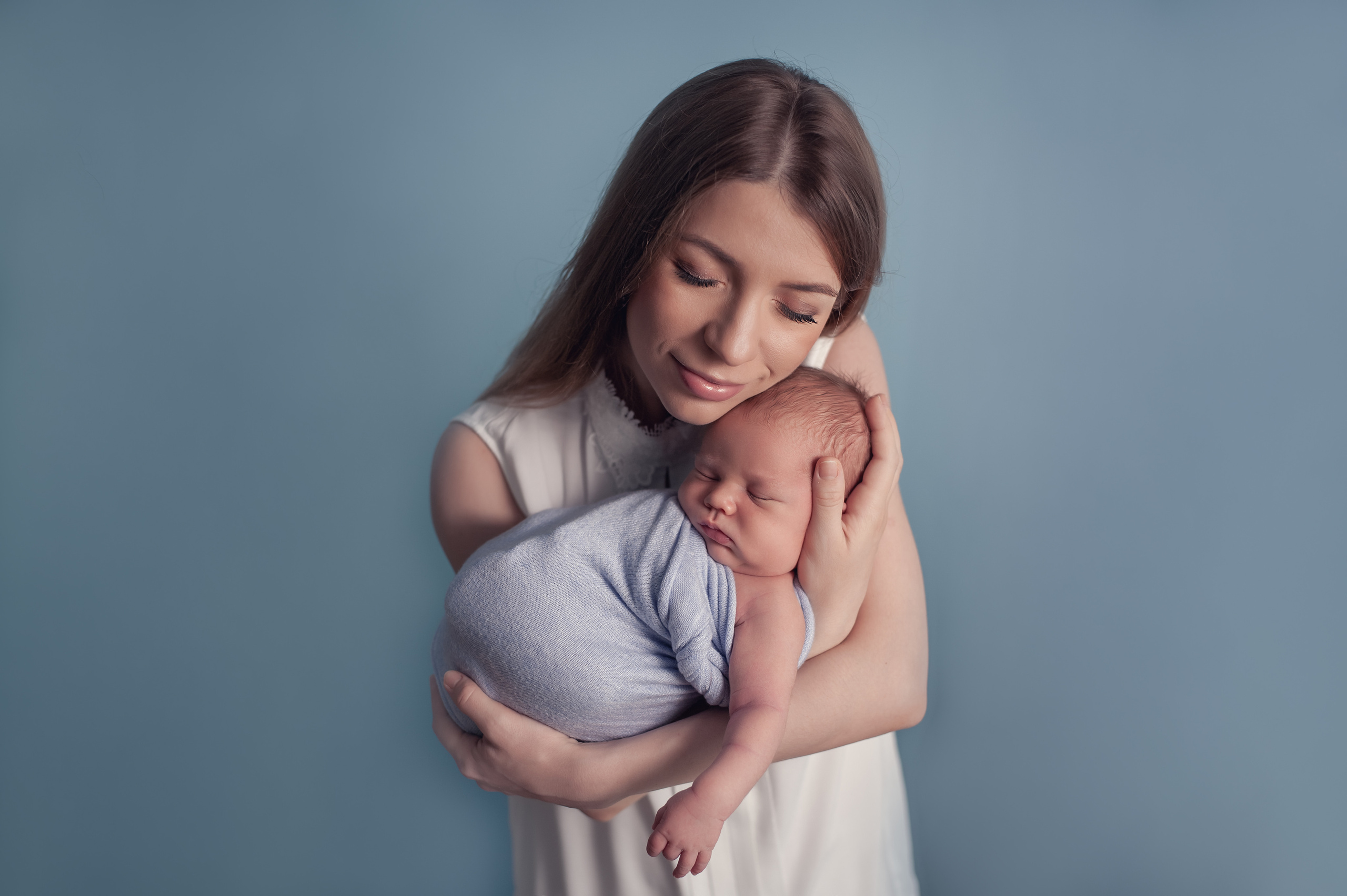 Семья. Фотограф новорождённых в Москве и Московской области