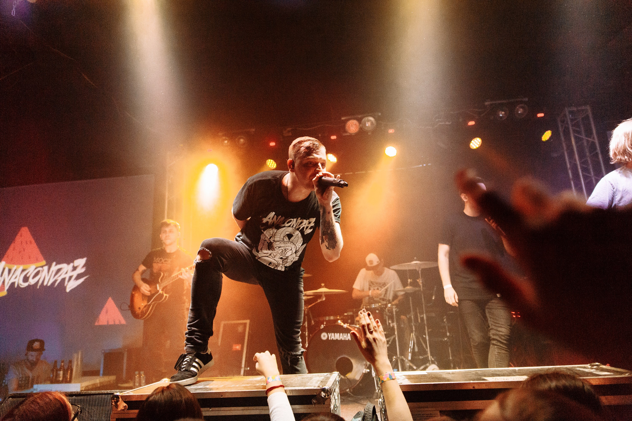 Концерт группы Anacondaz. Михаил Белоусов фотограф Пермь