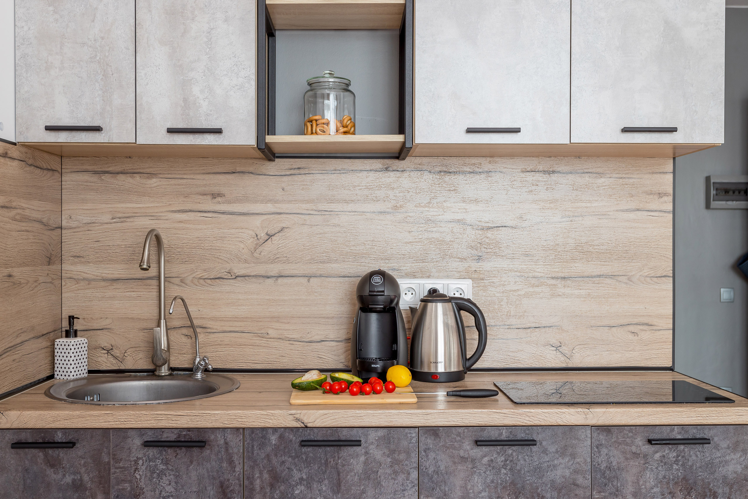 Светлая квартира-студия. Интерьерный фотограф Краснодар: профессионально по доступным ценам