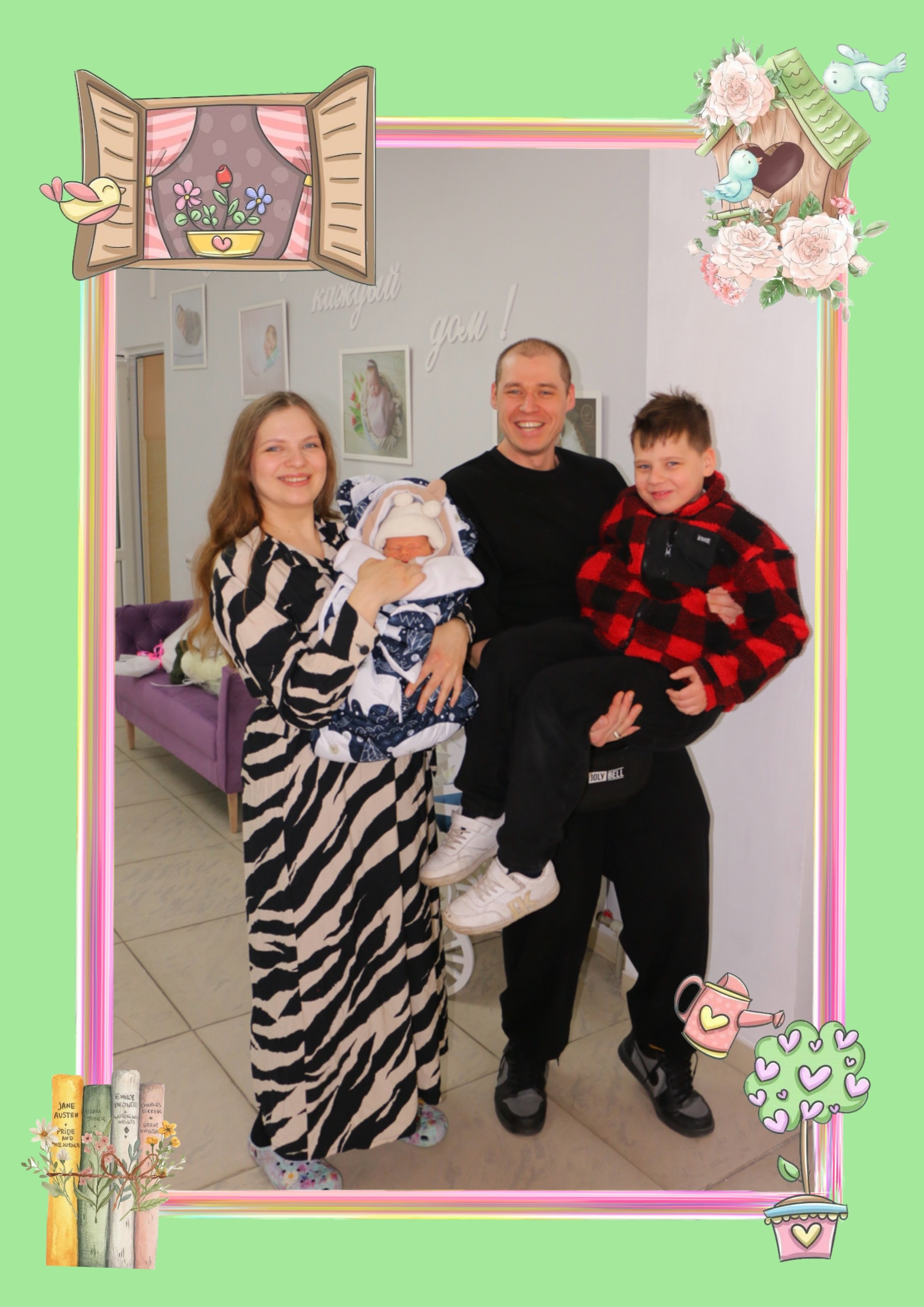 Выписка из роддома. Семейный и детский фотограф в Ялте Ольга Солерина