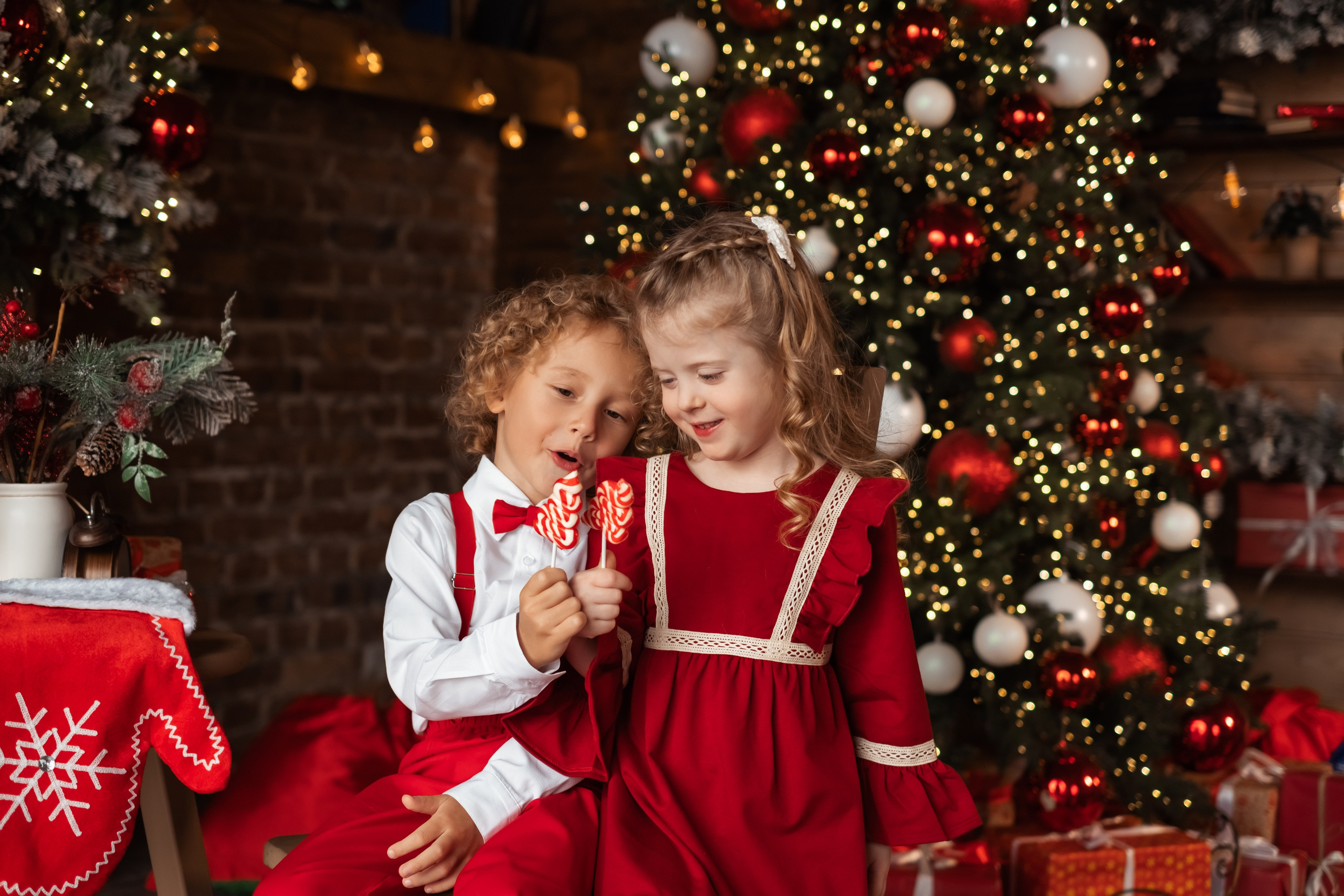 Детская новогодняя история. Семейный и детский фотограф в Мелитополе /Наталья Зацеркляная