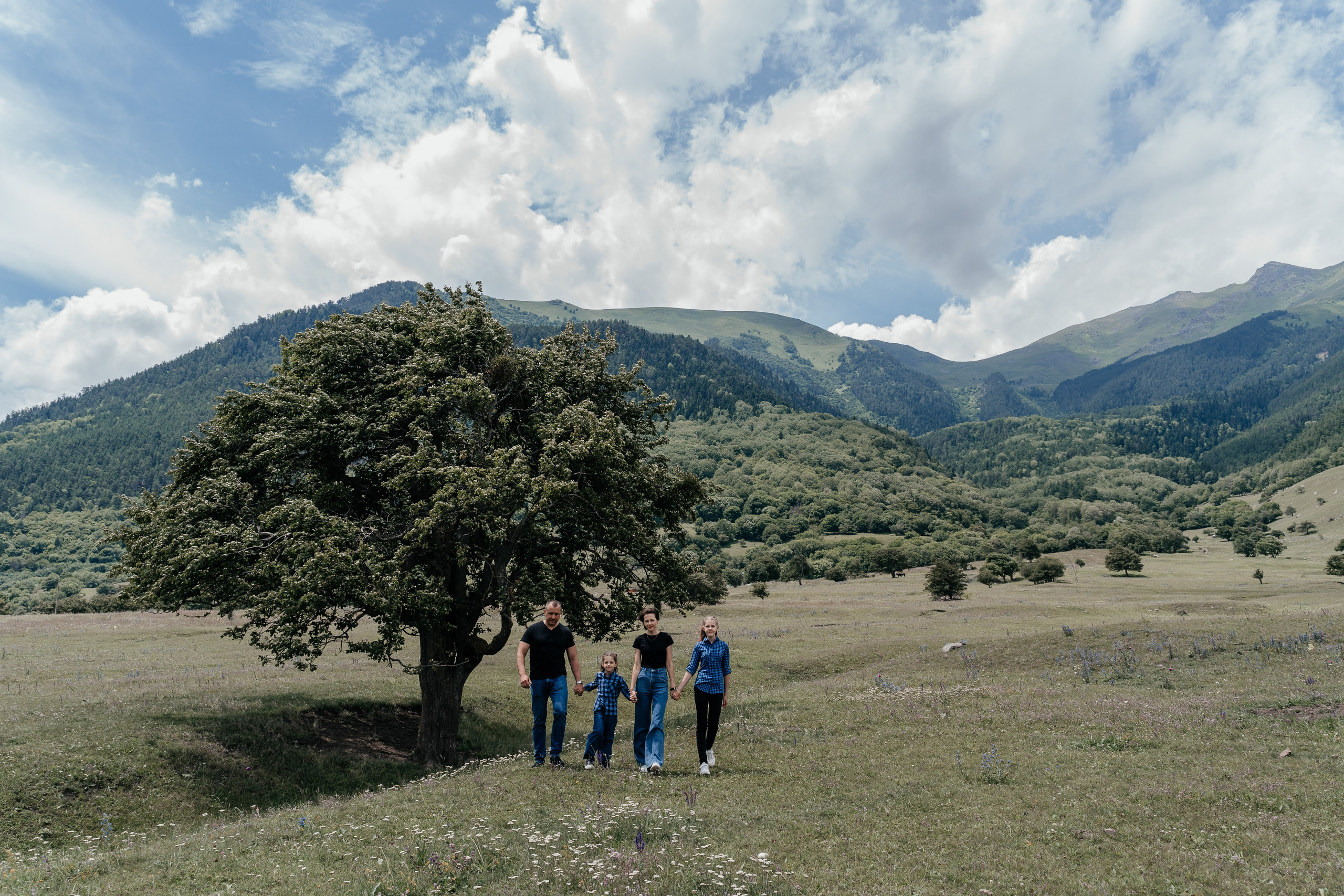 Съёмки в горах. Фотограф Диана Семенова