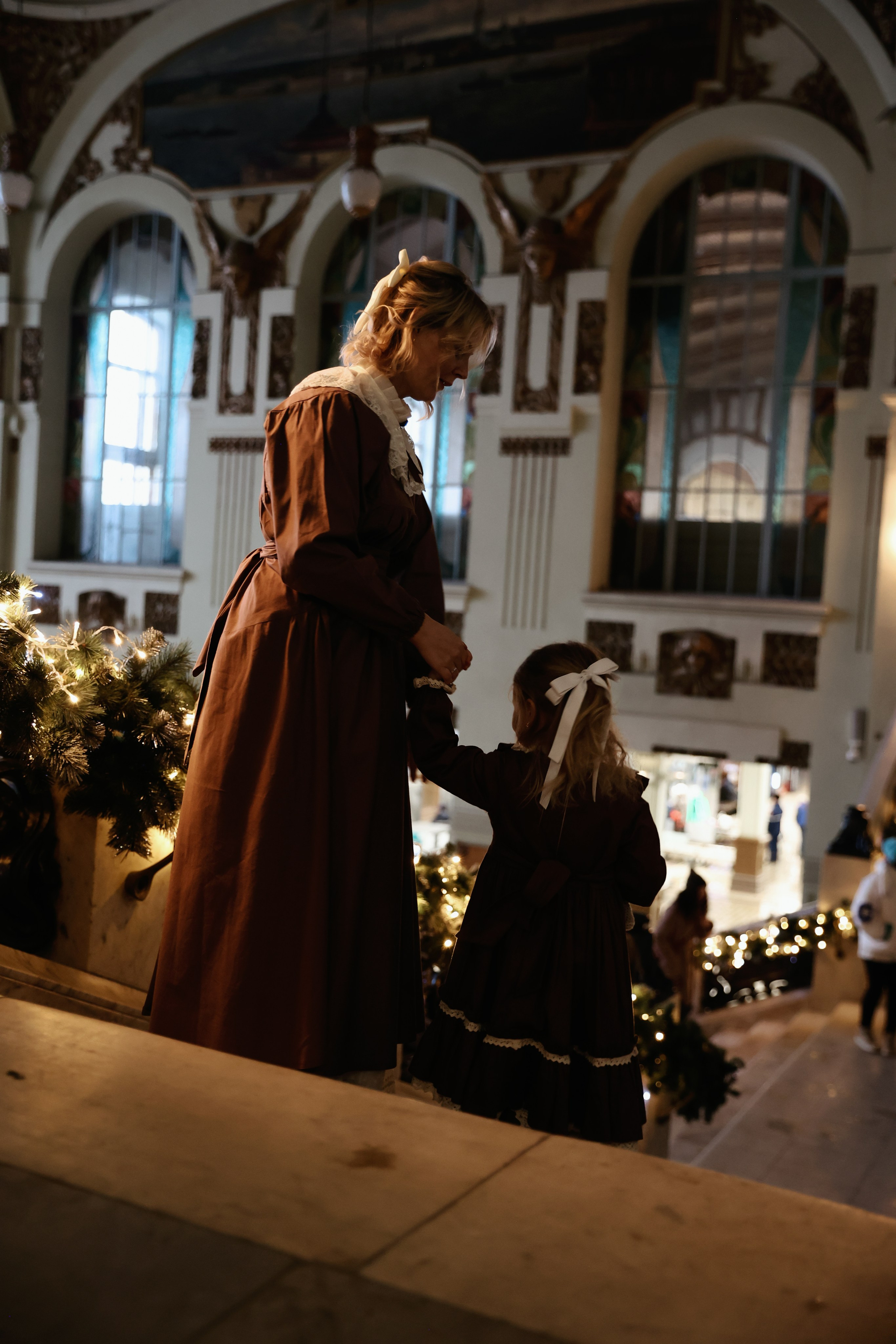 Ретро съемка на Витебском вокзале. Фотограф — Татьяна Кириллова, г. Санкт-Петербург