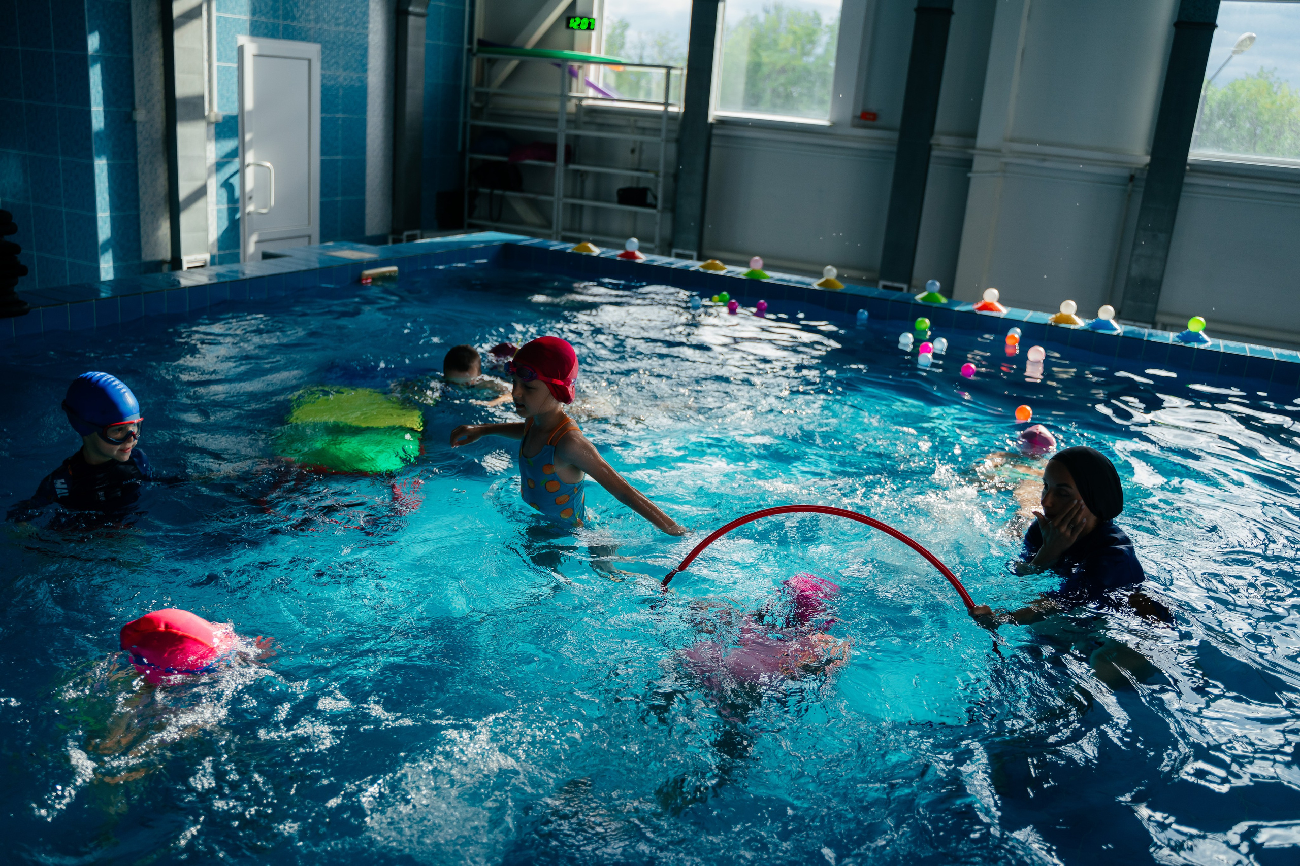 Студия детского плавания. Семейный фотограф в Саратове