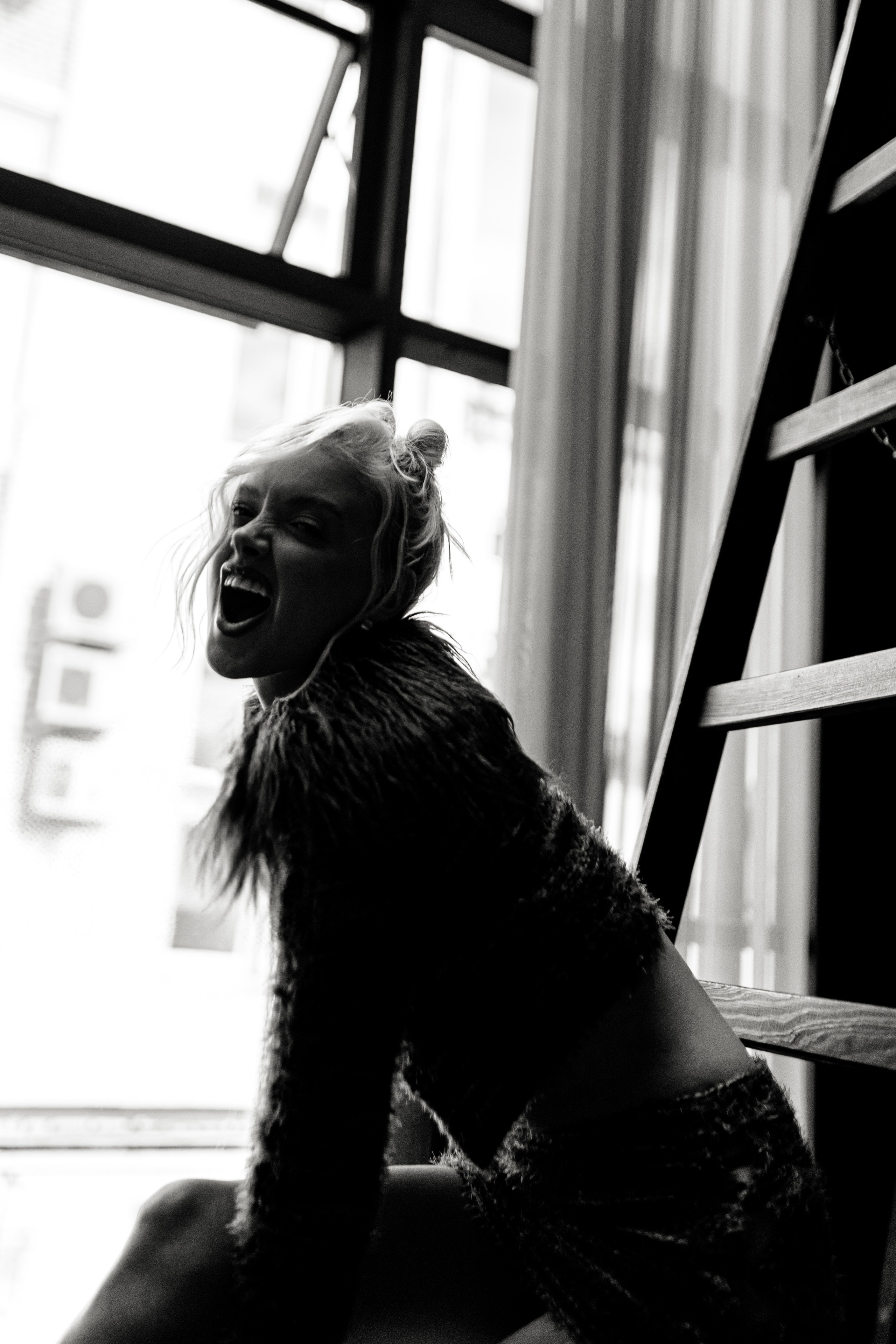 Актриса Александра Тулинова. Фотограф Сергей Белов | Москва