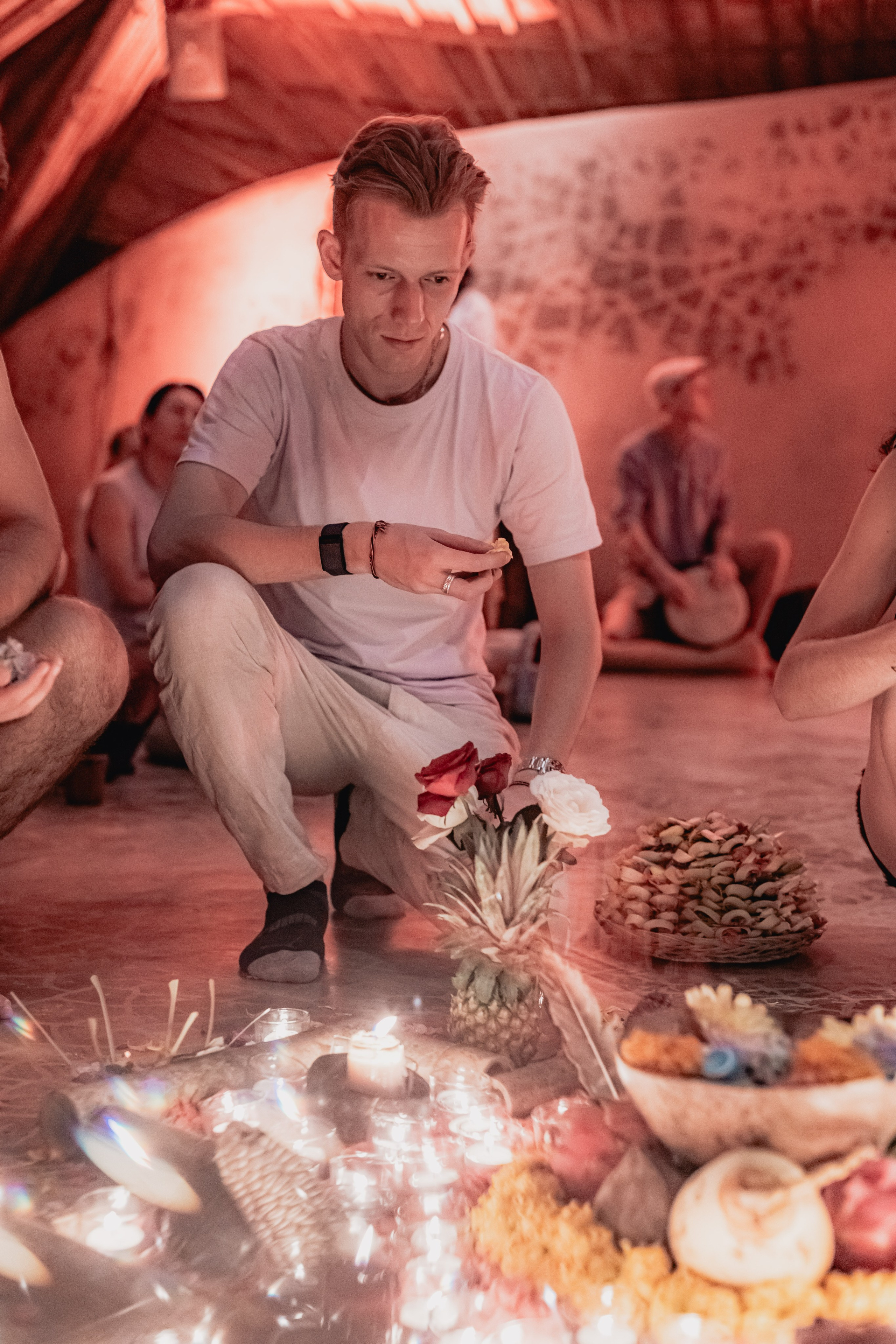 Cacao ceremony Full moon jan w Juan. Mariam Bagdasaryan