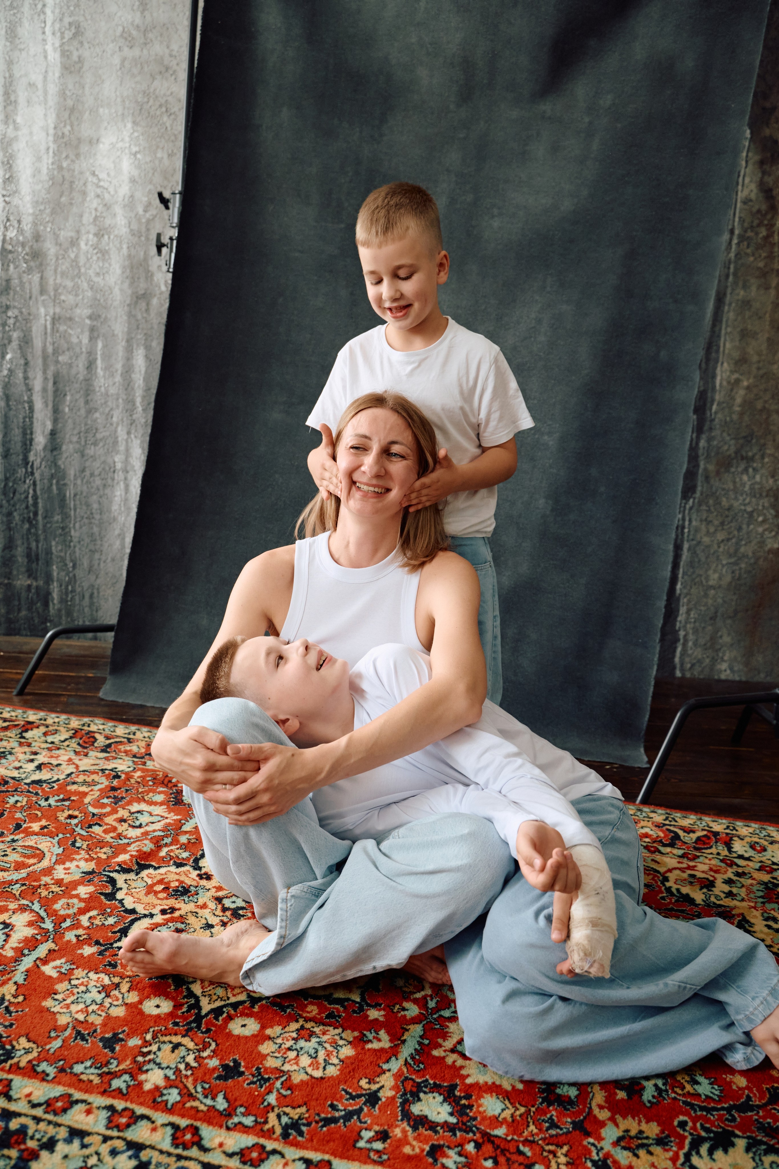 Аня и дети. Фотограф Егорьевск Коломна Воскресенск