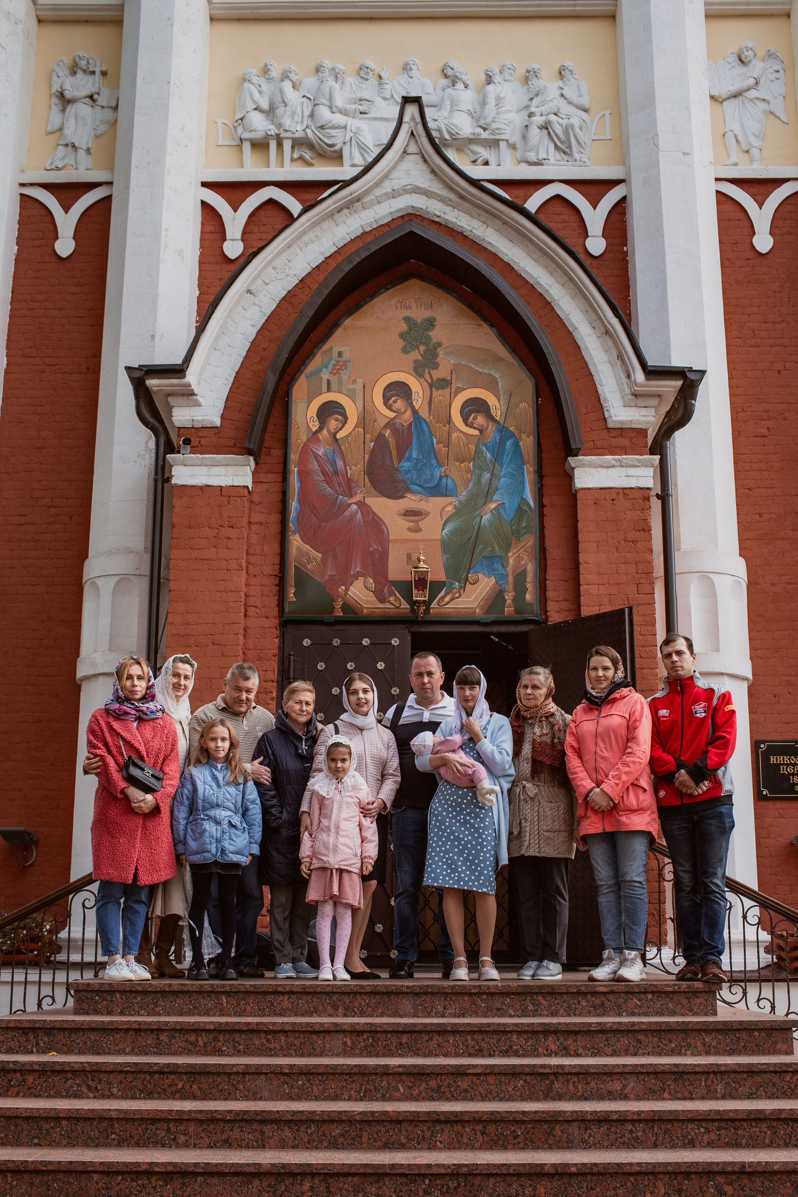 Крещение Варвары Никольский Храм д. Царево. Свадебный и Семейный фотограф в Москве Александра Вайпер
