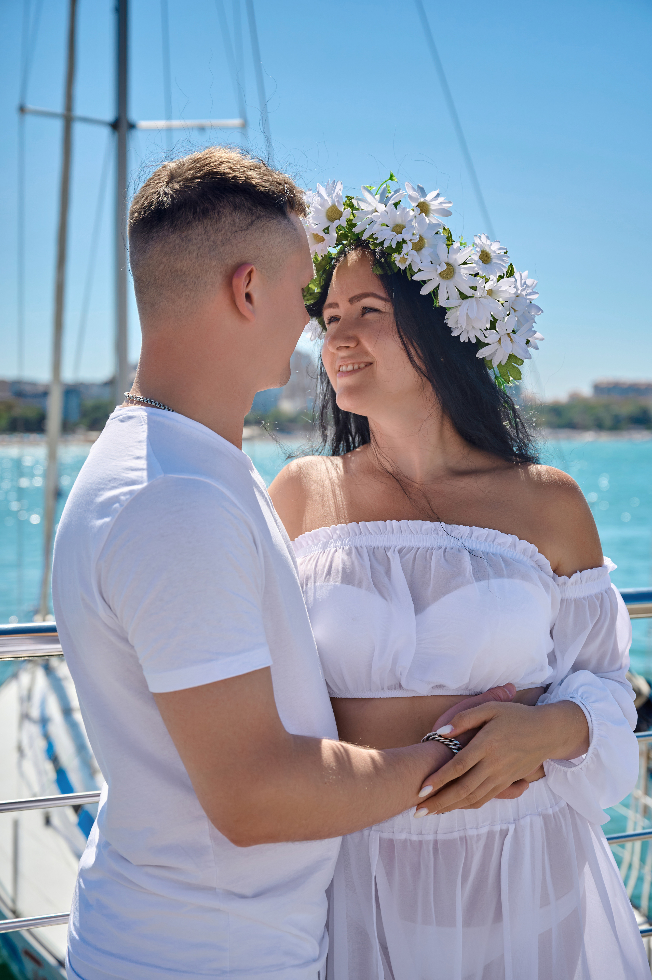 Море. Яхта. Парус. Свадебный, семейный фотограф в Краснодаре