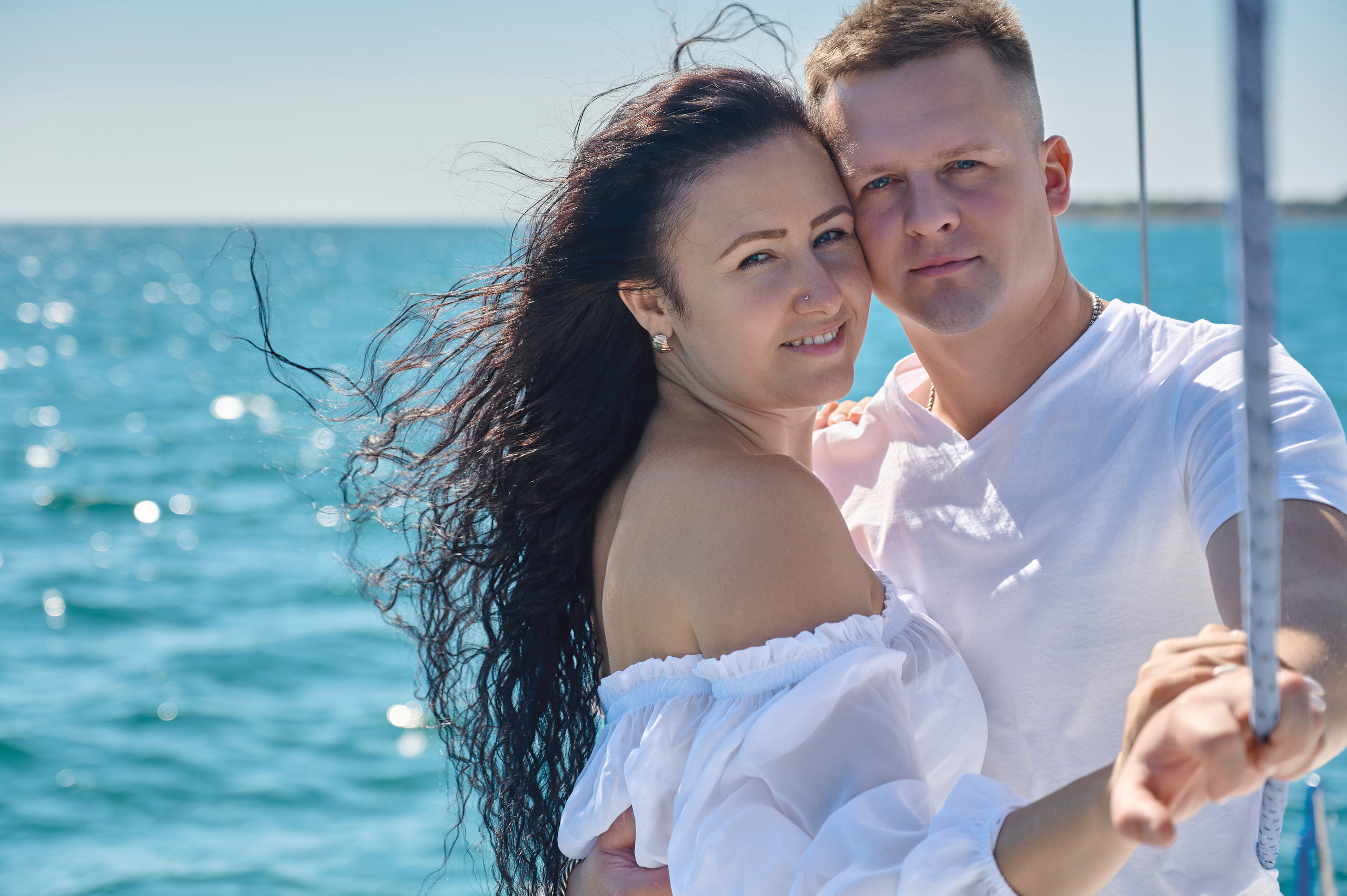 Море. Яхта. Парус. Свадебный, семейный фотограф в Краснодаре