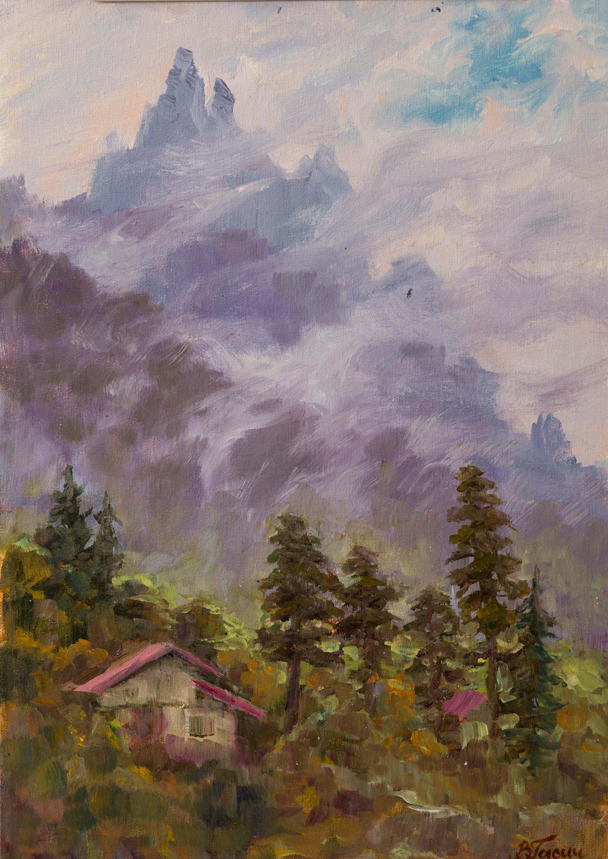 Пленэр / Plein air. Художник Василий Гасич