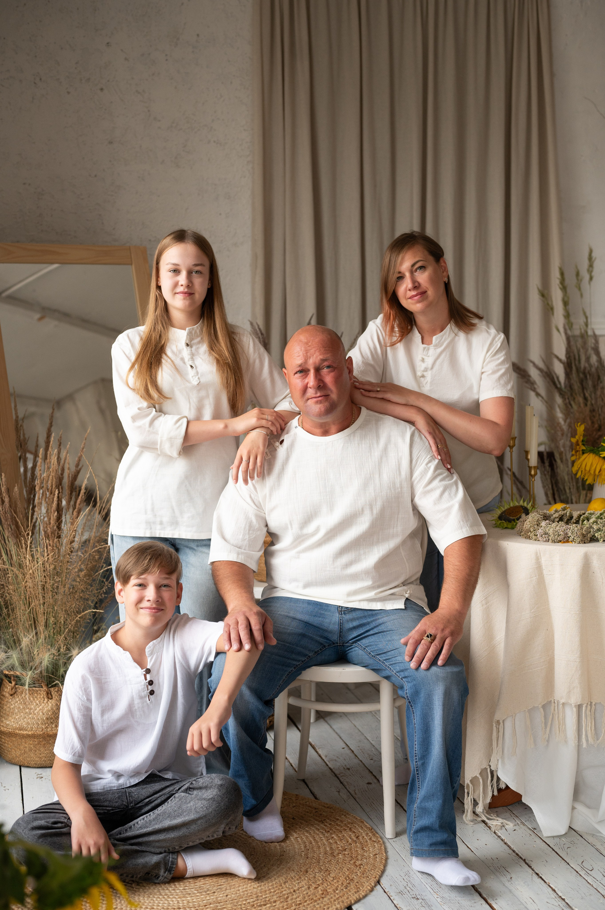 Семейная, фотостудия «Воздух». Фотограф новорожденных, семейный детский в Тюмени Татьяна Морозова